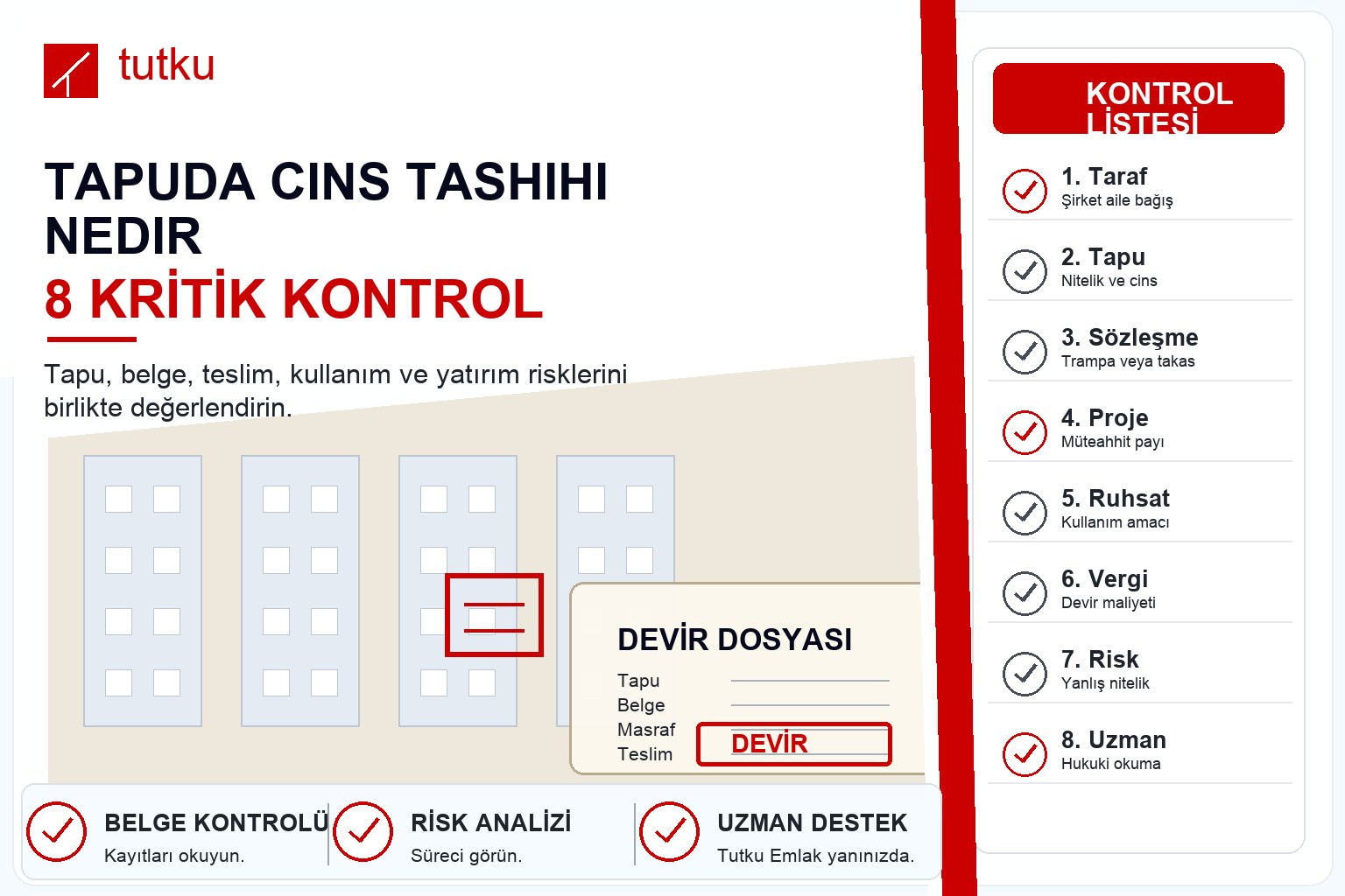 Tapuda cins tashihi nedir?