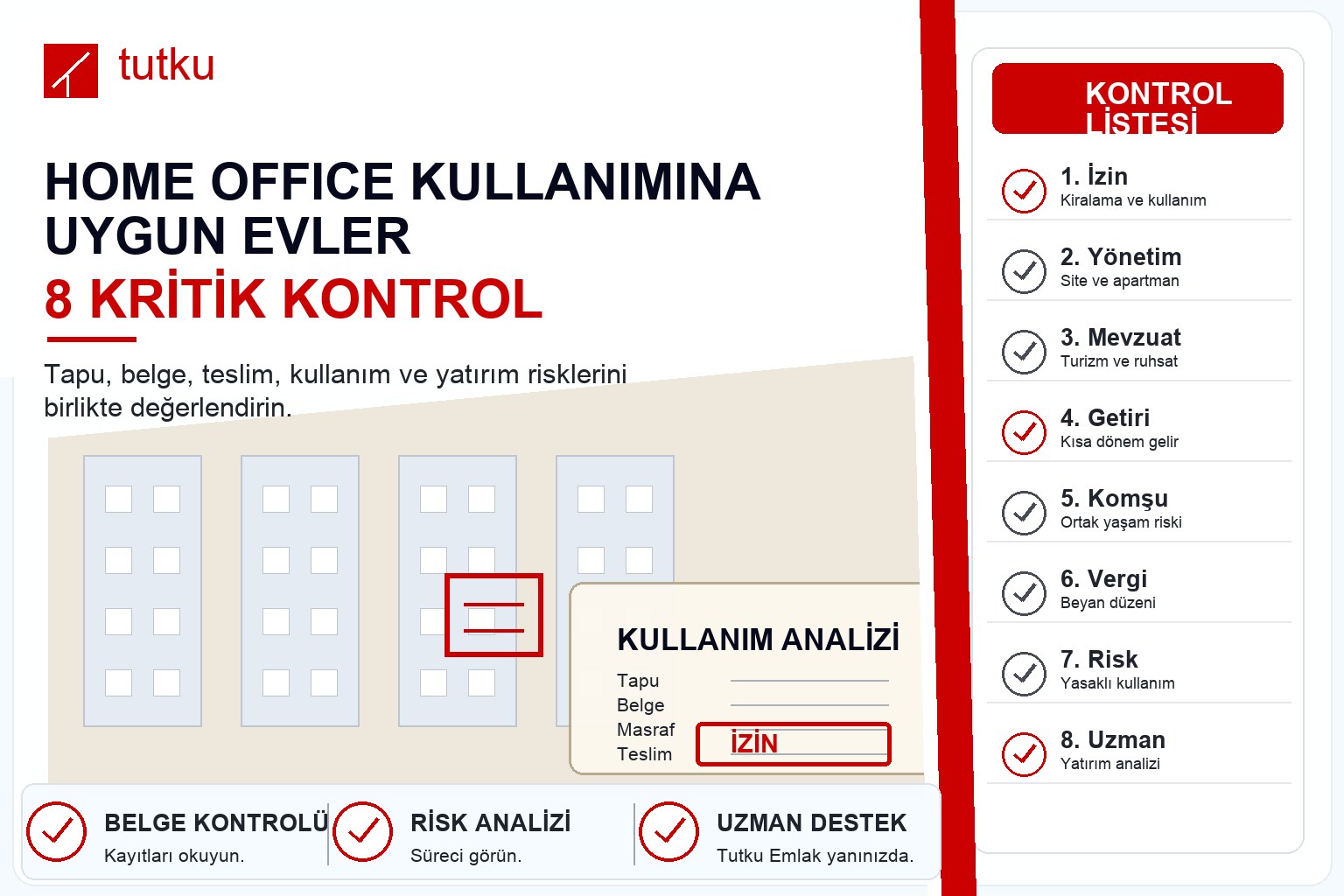 Home office kullanımına uygun evler