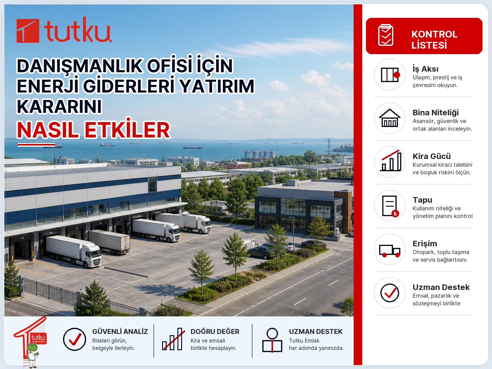 Danışmanlık ofisi için enerji giderleri yatırım kararını nasıl etkiler?