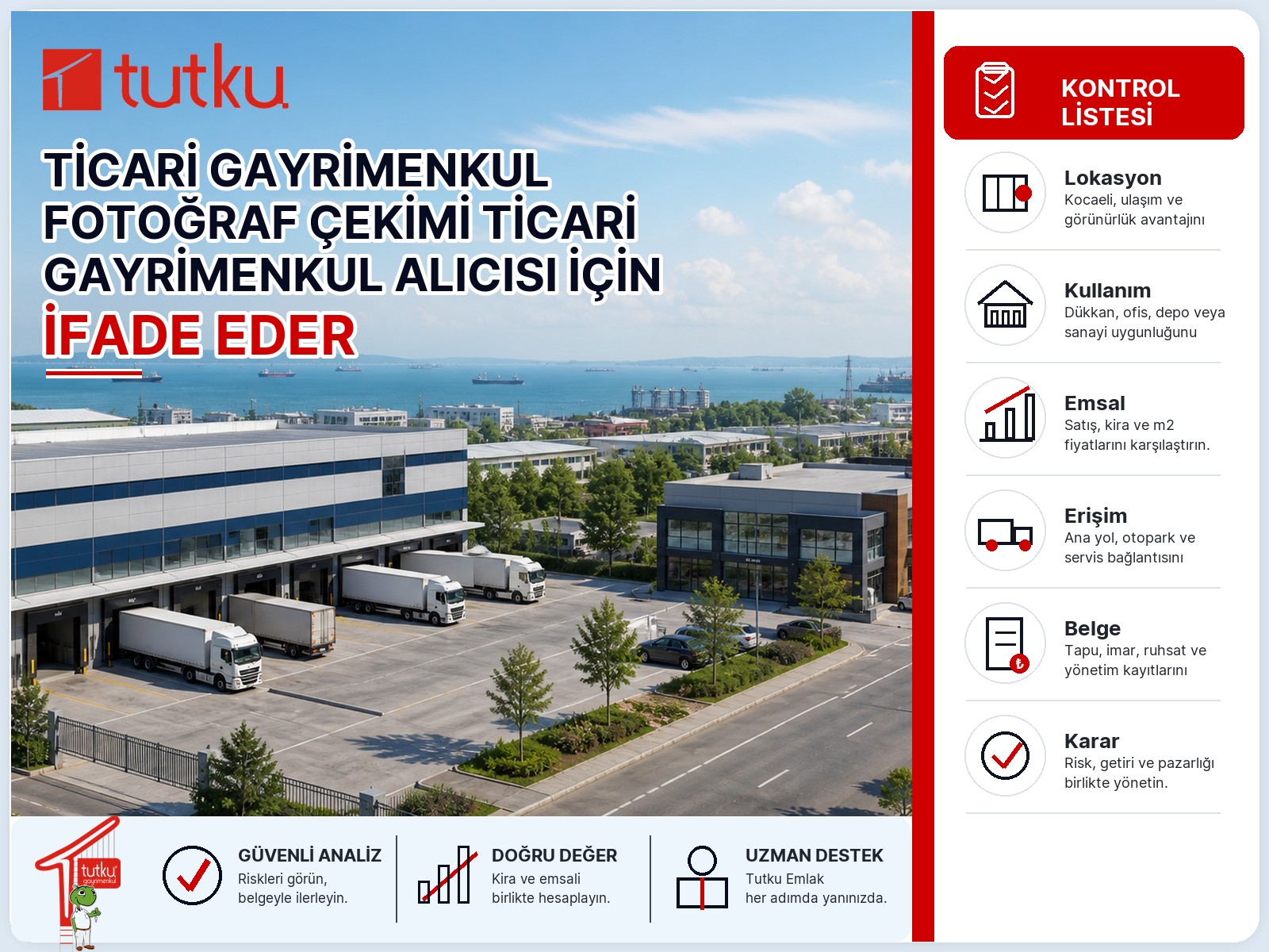 Ticari gayrimenkul fotoğraf çekimi ticari gayrimenkul alıcısı için ne ifade eder?