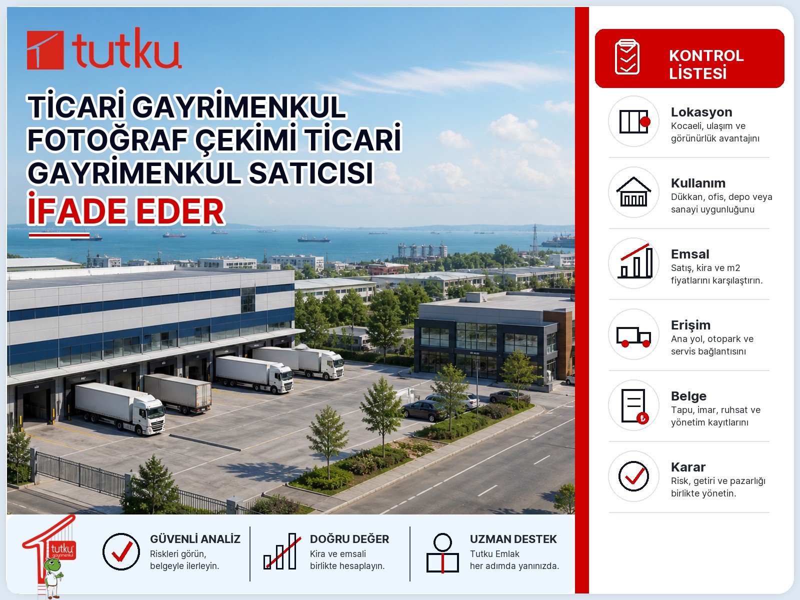 Ticari gayrimenkul fotoğraf çekimi ticari gayrimenkul satıcısı için ne ifade eder?