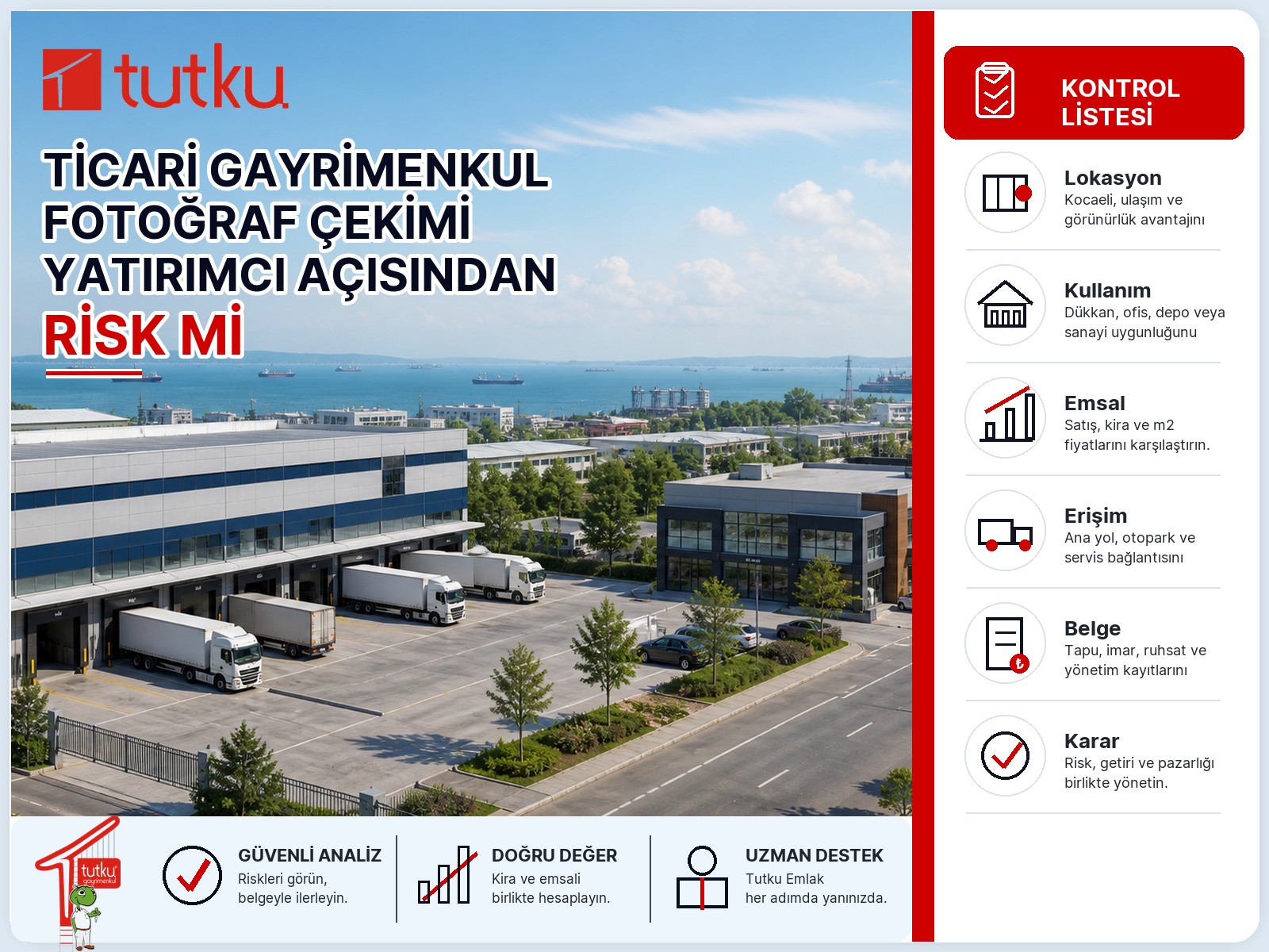 Ticari gayrimenkul fotoğraf çekimi yatırımcı açısından fırsat mı risk mi?