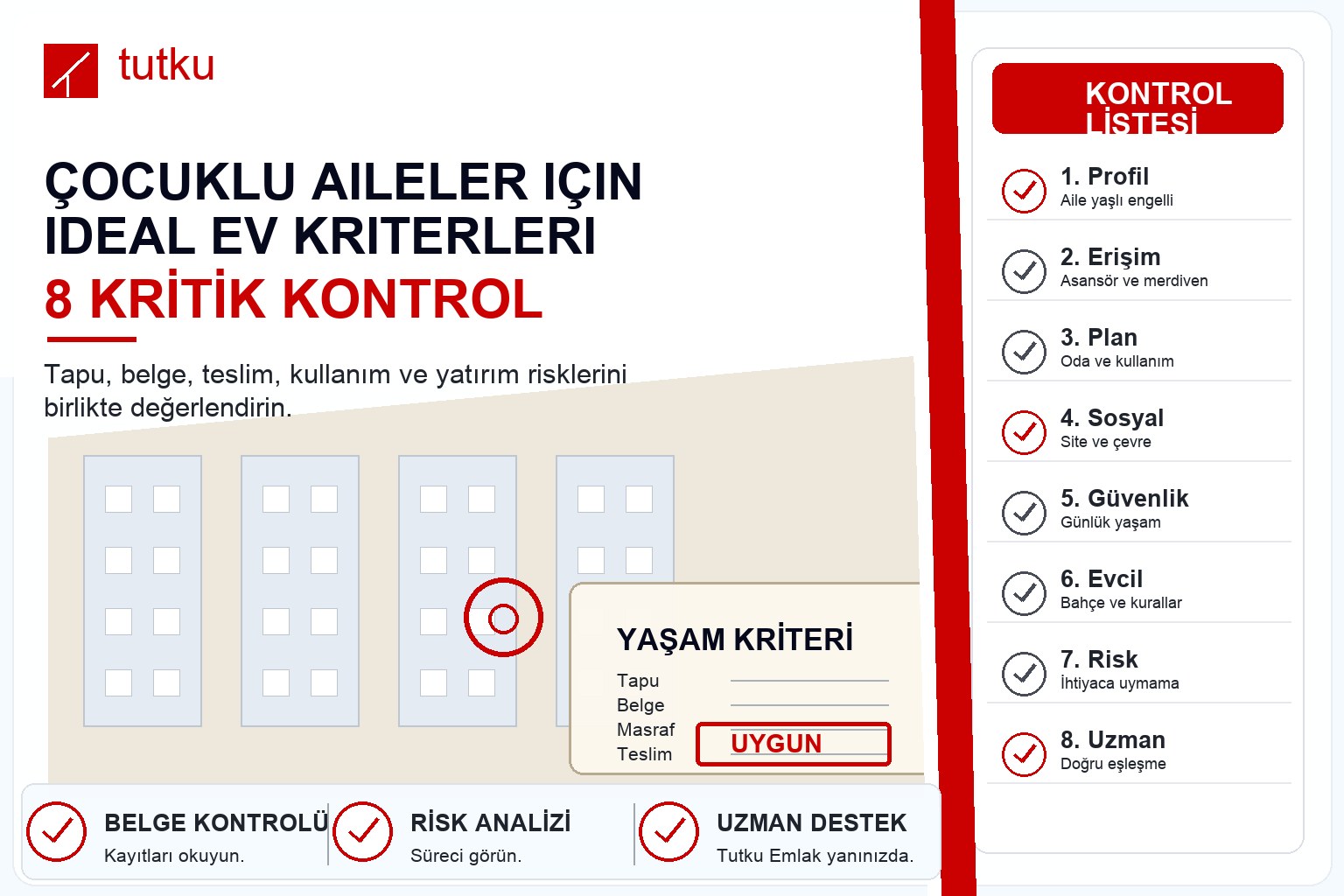 Çocuklu aileler için ideal ev kriterleri