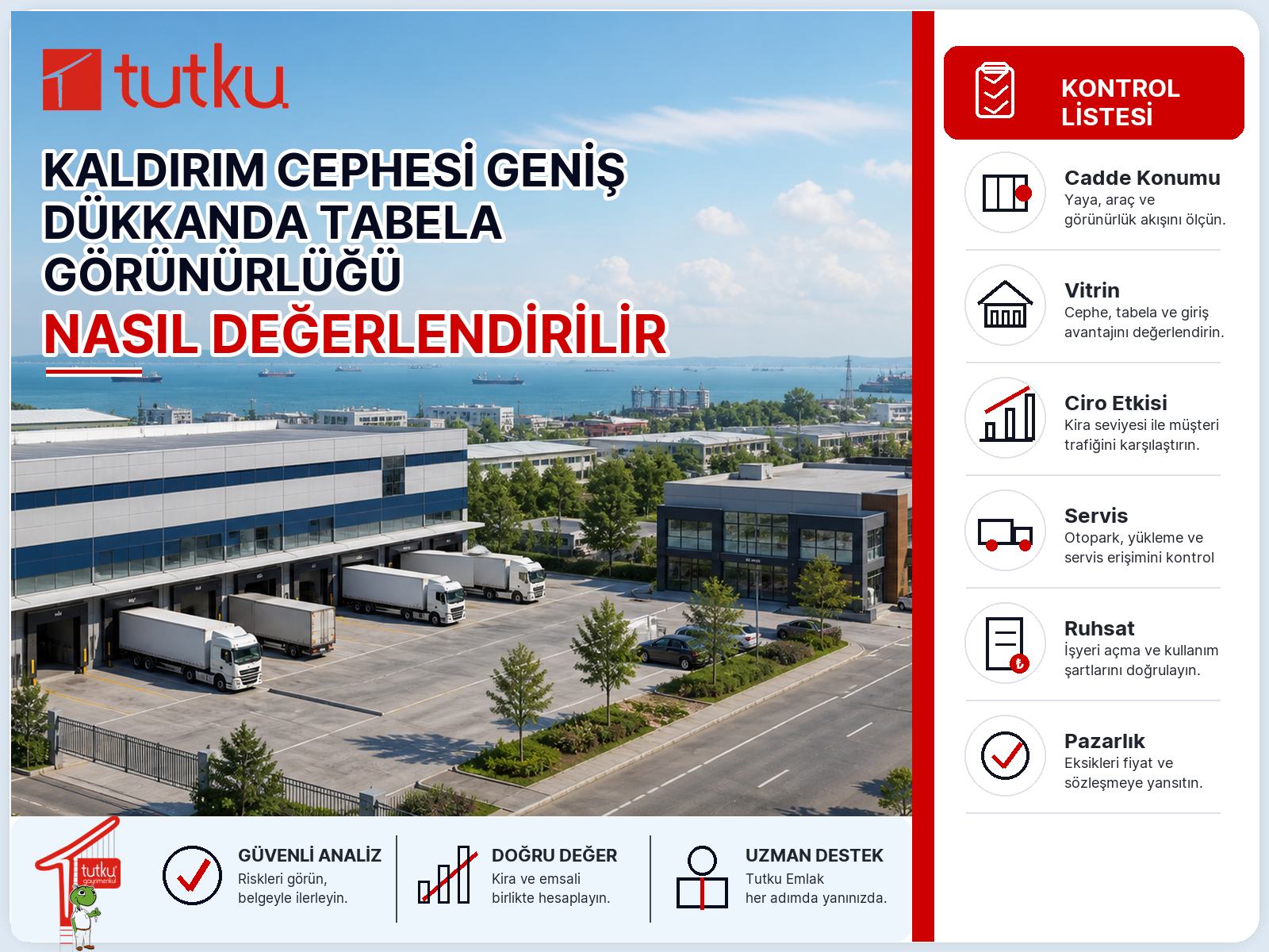 Kaldırım cephesi geniş dükkanda tabela görünürlüğü nasıl değerlendirilir?