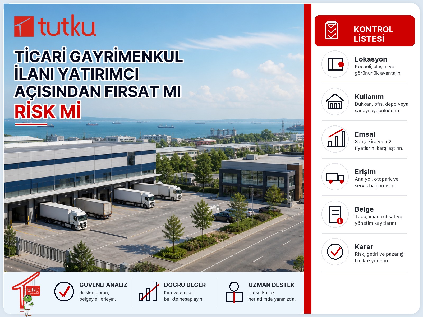 Ticari gayrimenkul ilanı yatırımcı açısından fırsat mı risk mi?