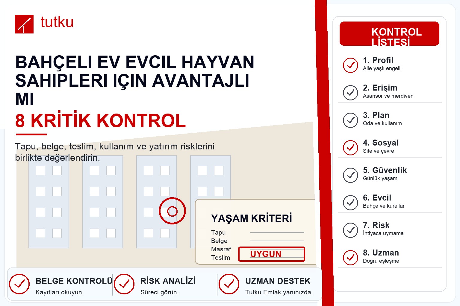 Bahçeli ev evcil hayvan sahipleri için avantajlı mı?
