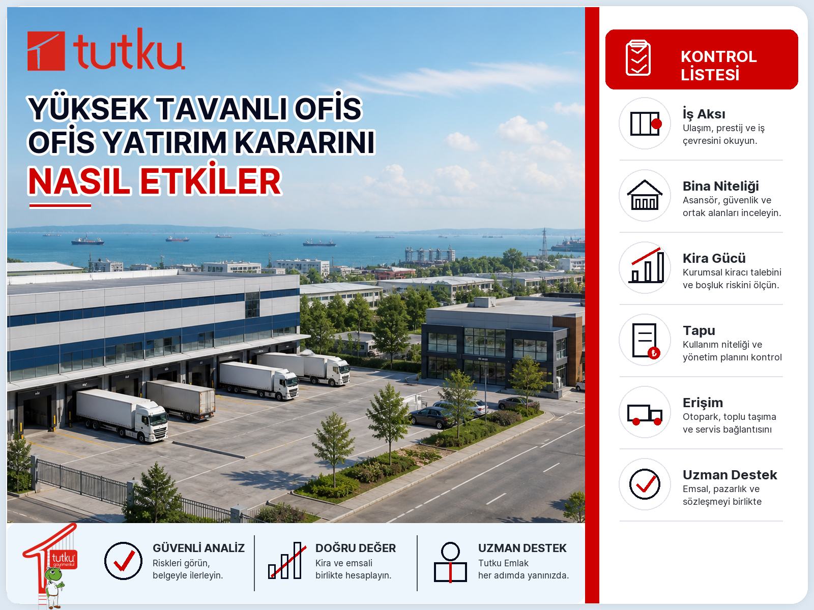 Yüksek tavanlı ofis ofis yatırım kararını nasıl etkiler?