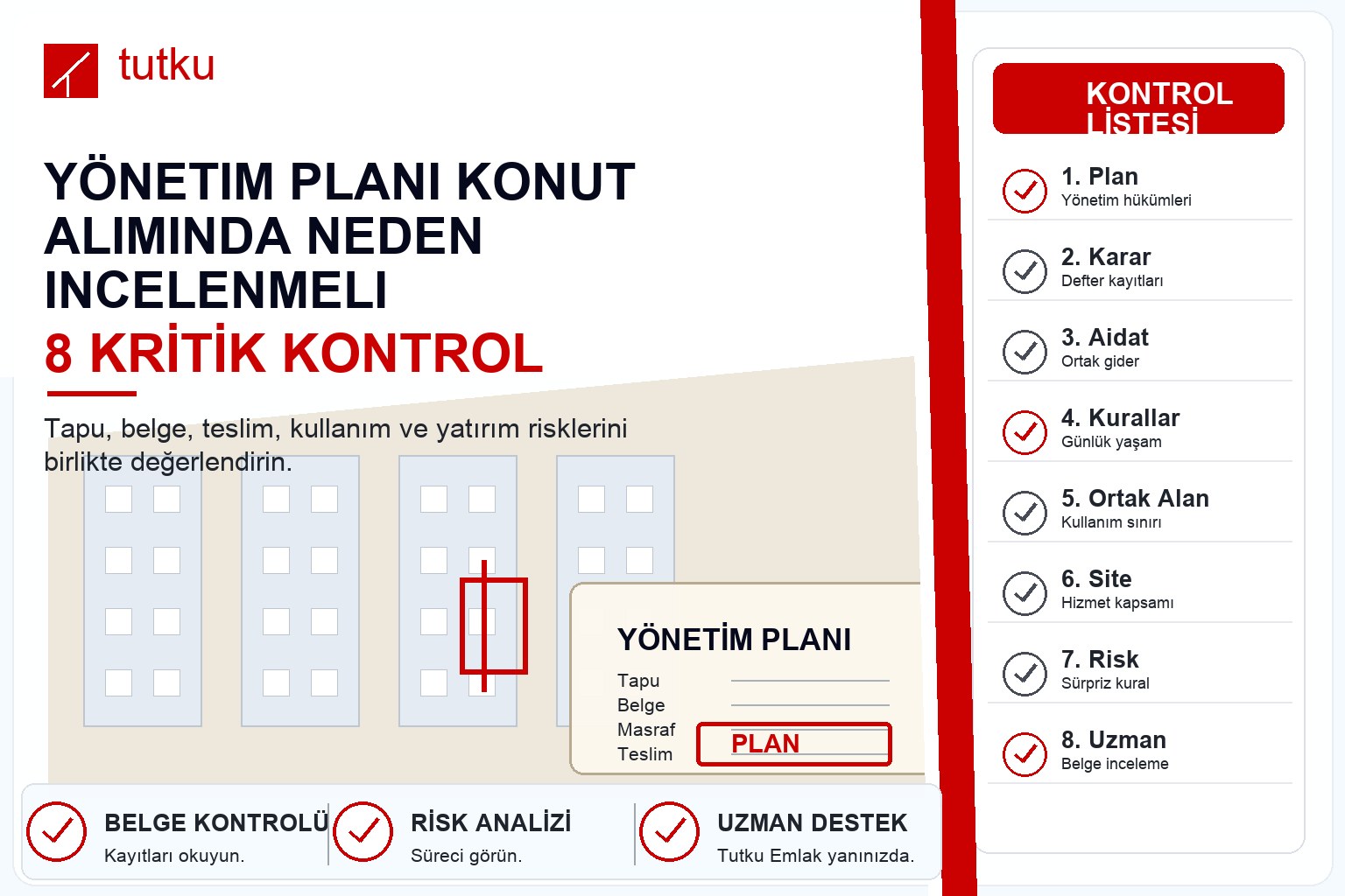 Yönetim planı konut alımında neden incelenmeli?