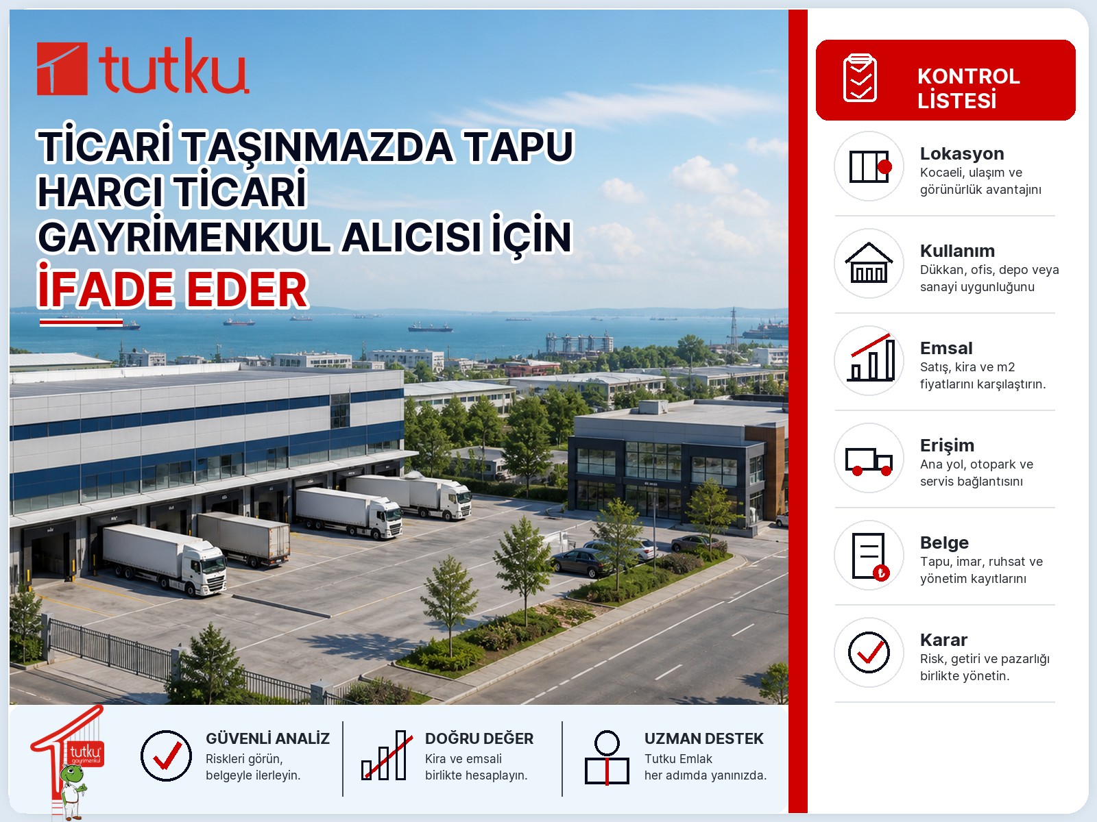 Ticari taşınmazda tapu harcı ticari gayrimenkul alıcısı için ne ifade eder?