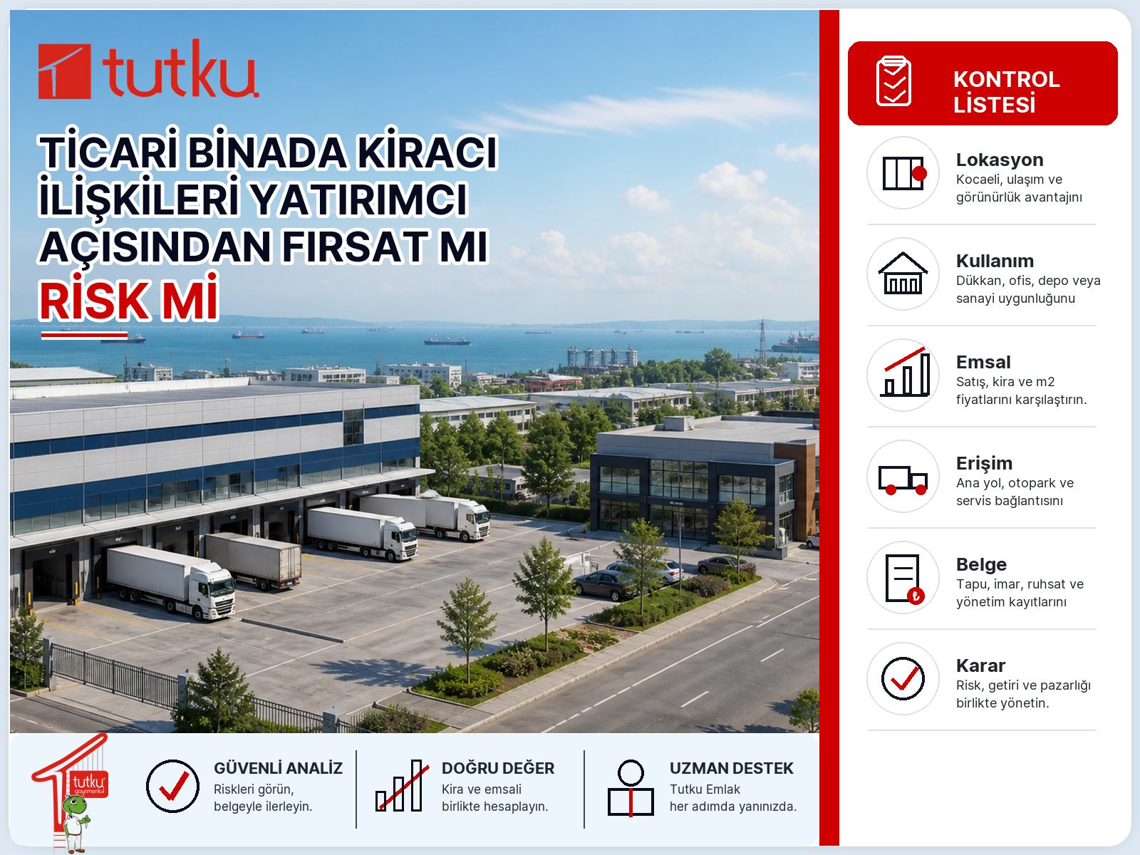 Ticari binada kiracı ilişkileri yatırımcı açısından fırsat mı risk mi?