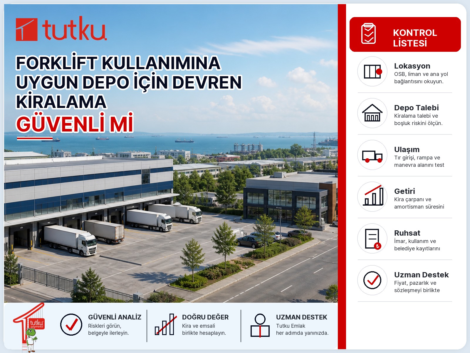 Forklift kullanımına uygun depo için devren kiralama güvenli mi?