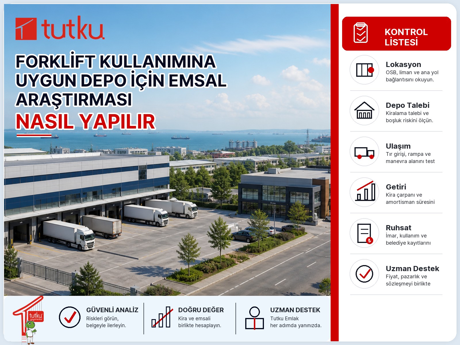 Forklift kullanımına uygun depo için emsal araştırması nasıl yapılır?