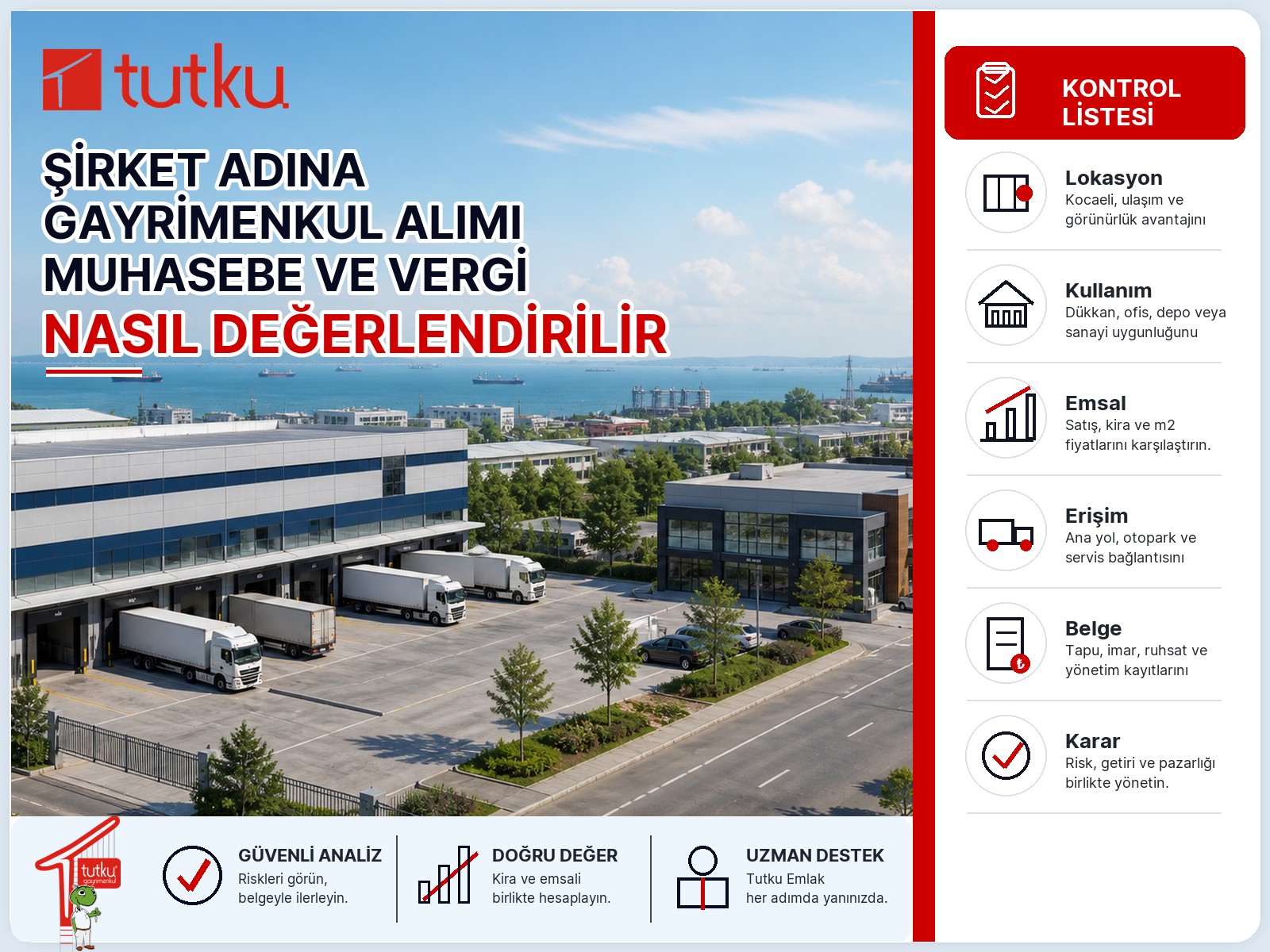 Şirket adına gayrimenkul alımı muhasebe ve vergi açısından nasıl değerlendirilir?
