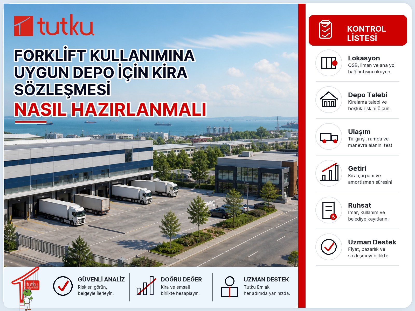 Forklift kullanımına uygun depo için kira sözleşmesi nasıl hazırlanmalı?