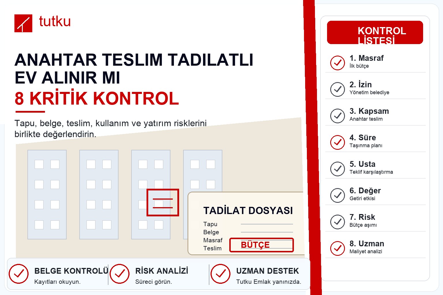 Anahtar teslim tadilatlı ev alınır mı?