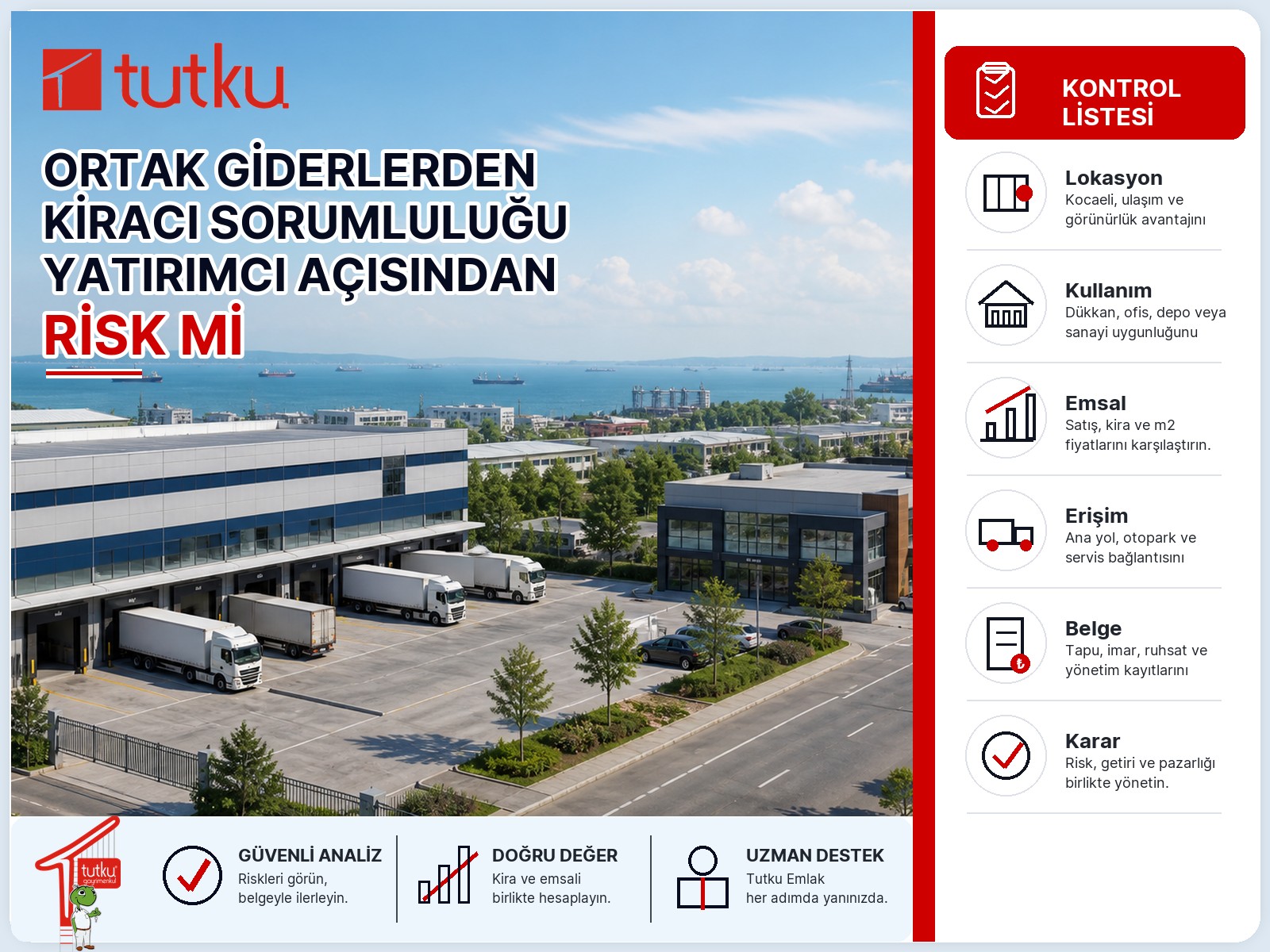 Ortak giderlerden kiracı sorumluluğu yatırımcı açısından fırsat mı risk mi?