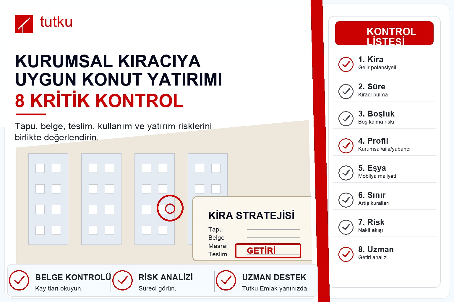 Kurumsal kiracıya uygun konut yatırımı