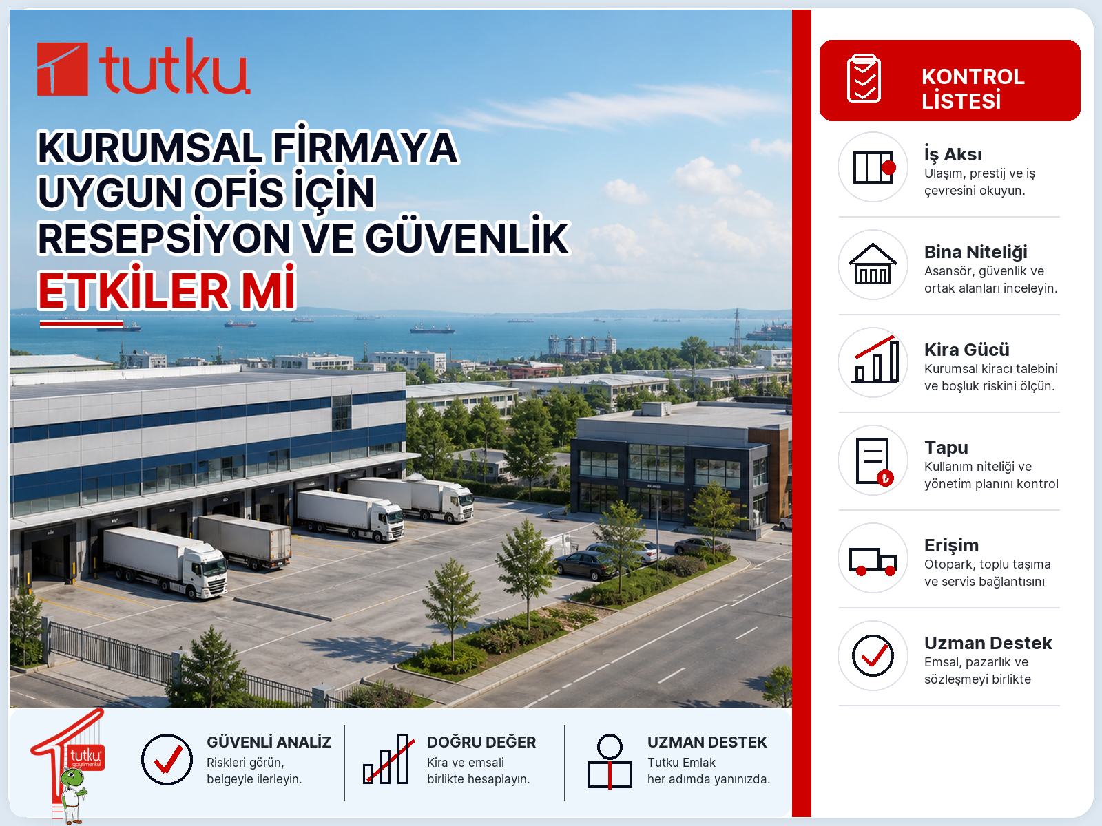 Kurumsal firmaya uygun ofis için resepsiyon ve güvenlik hizmeti değeri etkiler mi?