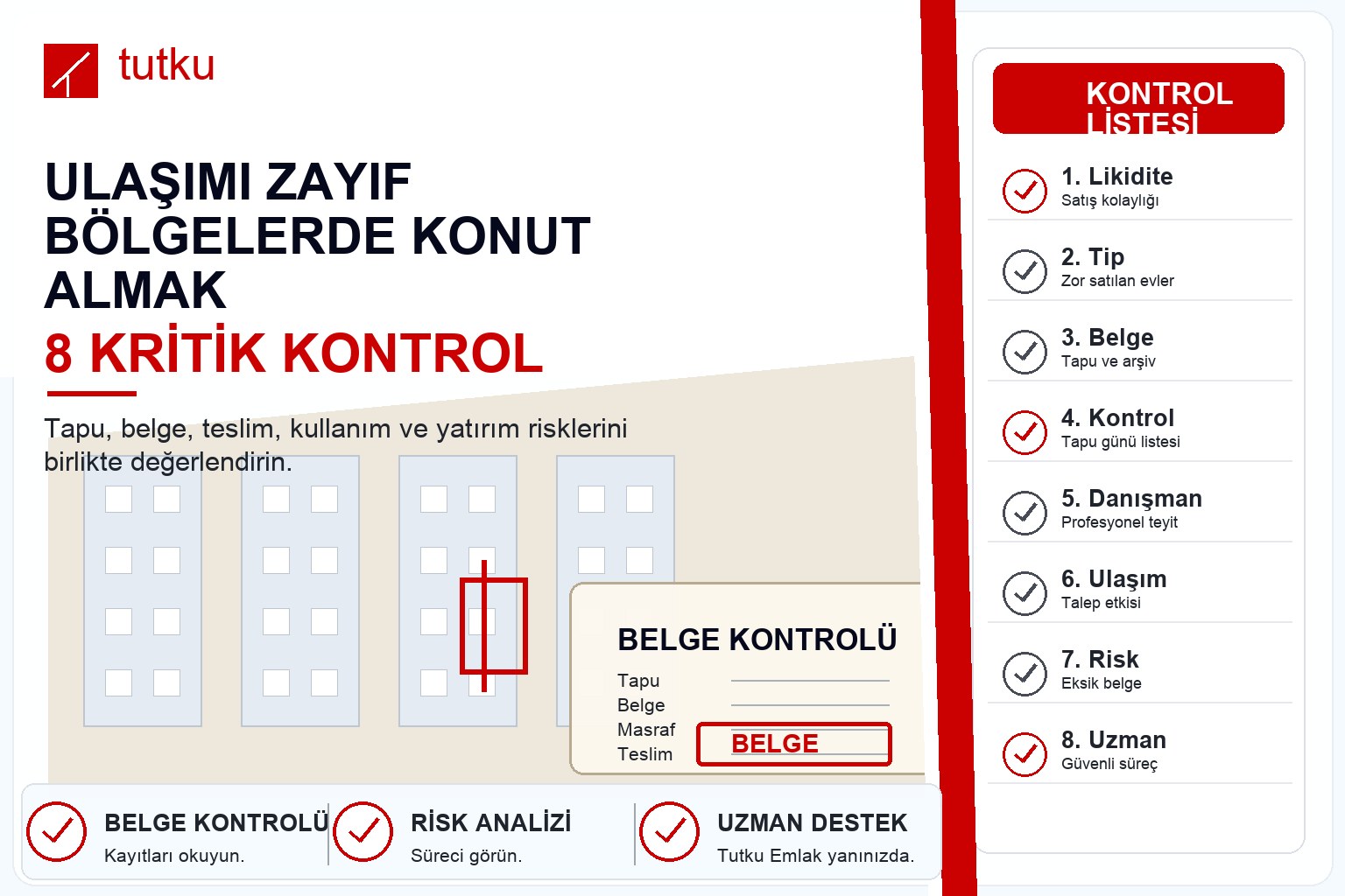Ulaşımı zayıf bölgelerde konut almak
