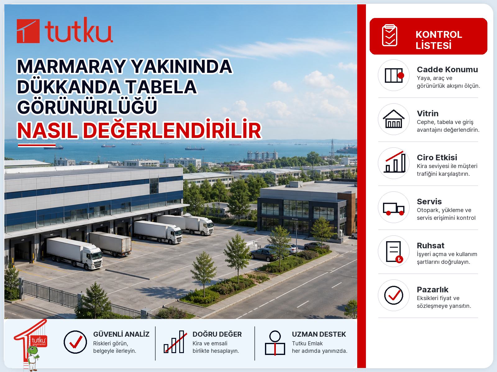 Marmaray yakınında dükkanda tabela görünürlüğü nasıl değerlendirilir?