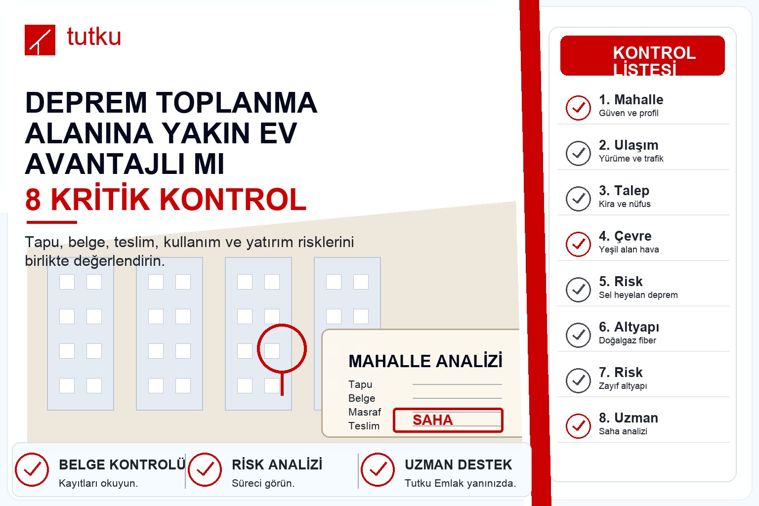 Deprem toplanma alanına yakın ev avantajlı mı?