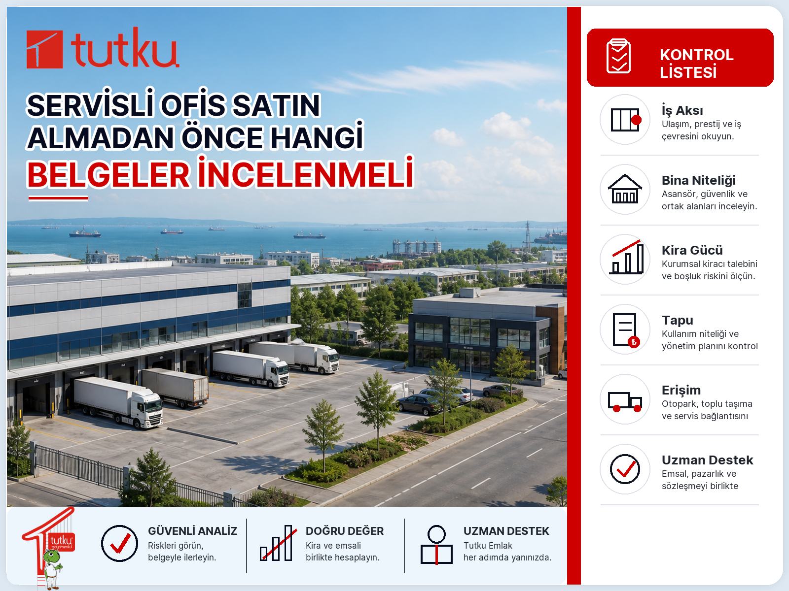 Servisli ofis satın almadan önce hangi belgeler incelenmeli?