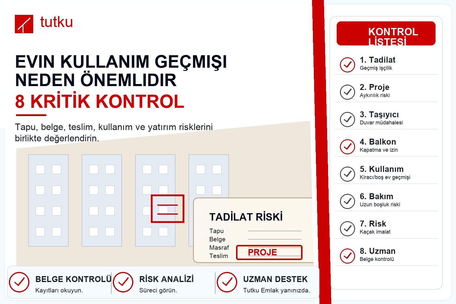Evin kullanım geçmişi neden önemlidir?