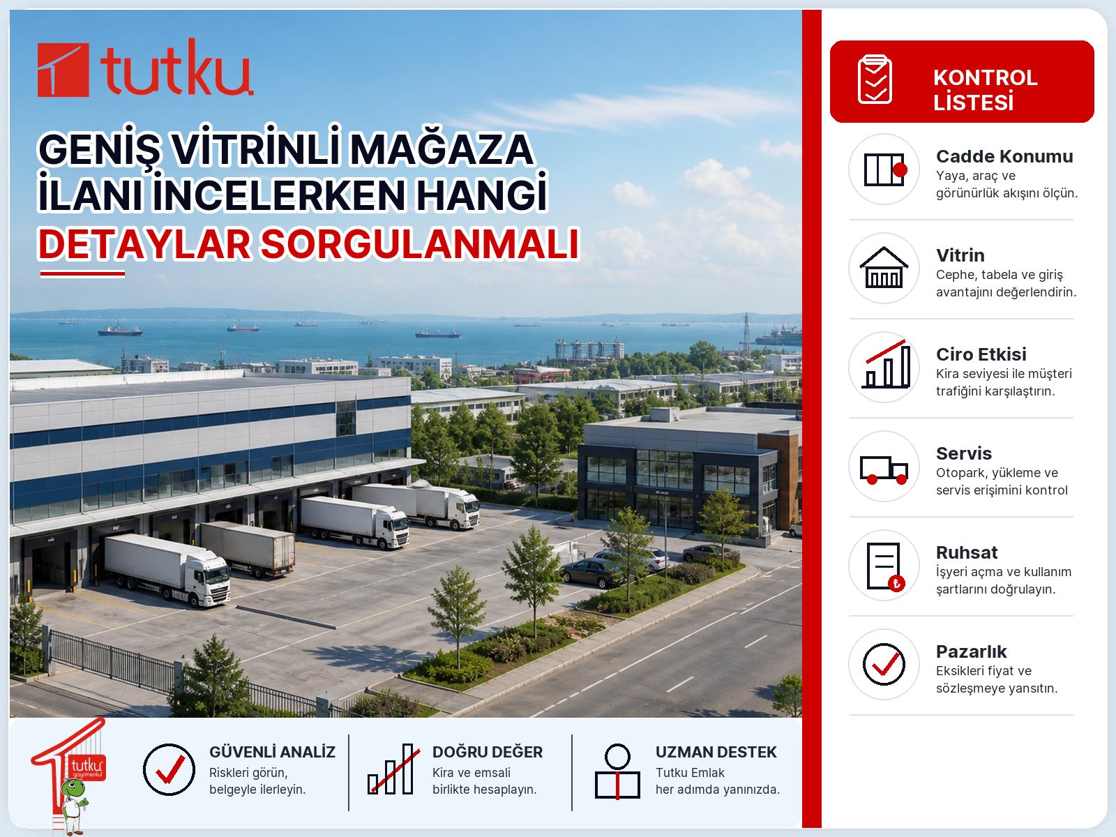 Geniş vitrinli mağaza ilanı incelerken hangi detaylar sorgulanmalı?