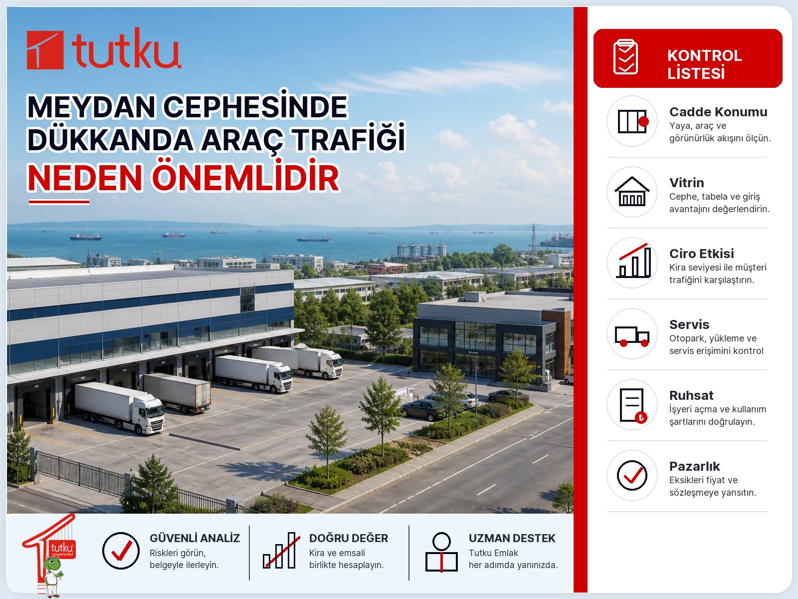 Meydan cephesinde dükkanda araç trafiği neden önemlidir?