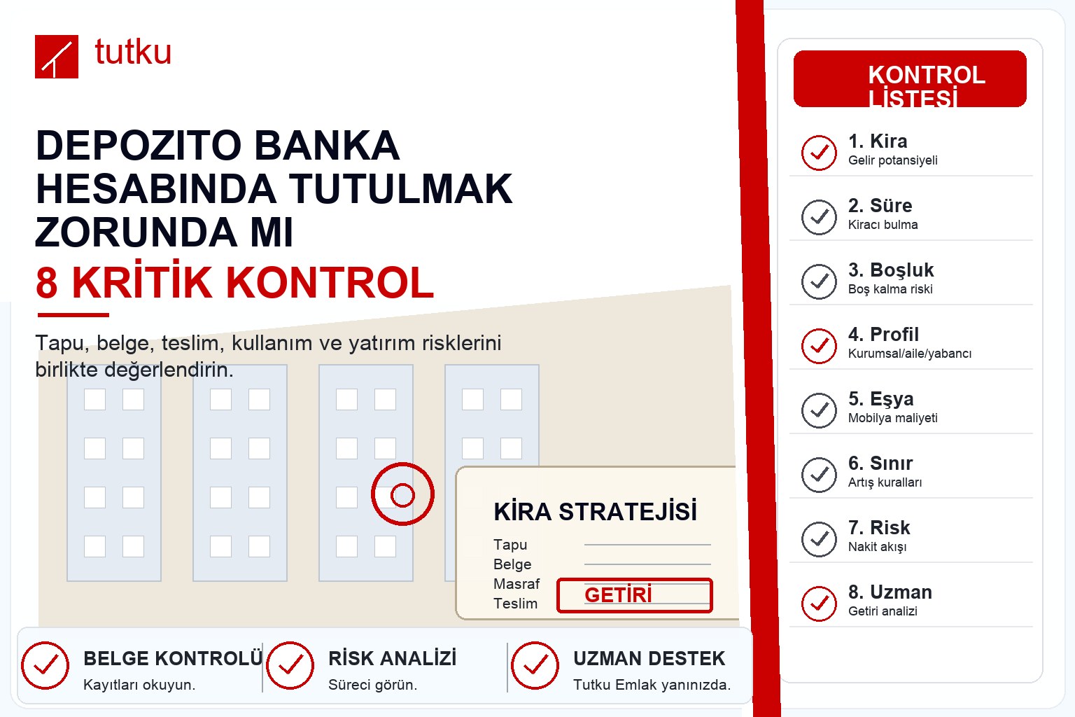 Depozito banka hesabında tutulmak zorunda mı?