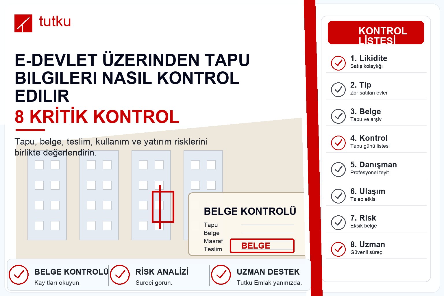 E-devlet üzerinden tapu bilgileri nasıl kontrol edilir?