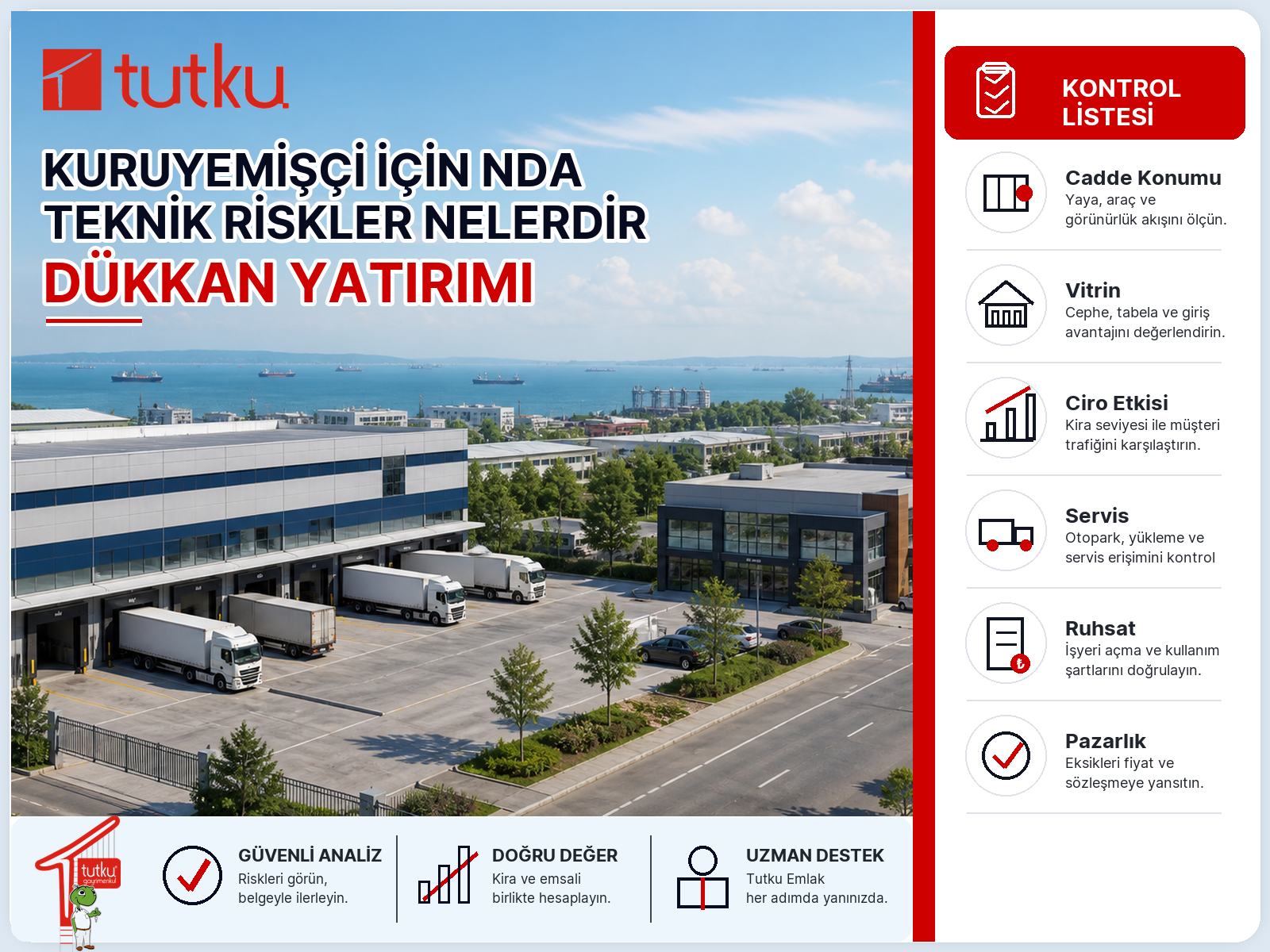 Kuruyemişçi için dükkan yatırımında teknik riskler nelerdir?