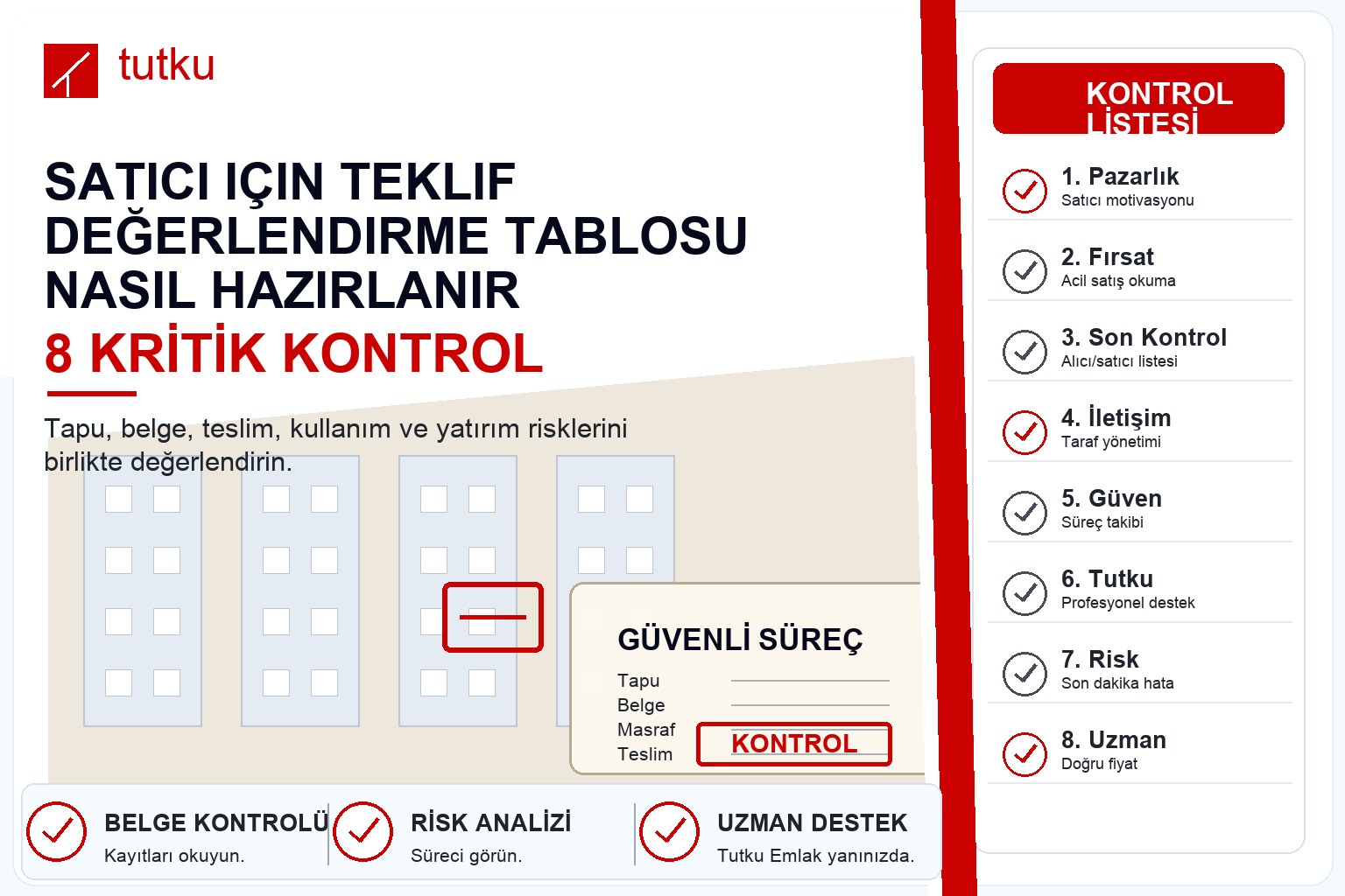 Satıcı için teklif değerlendirme tablosu nasıl hazırlanır?