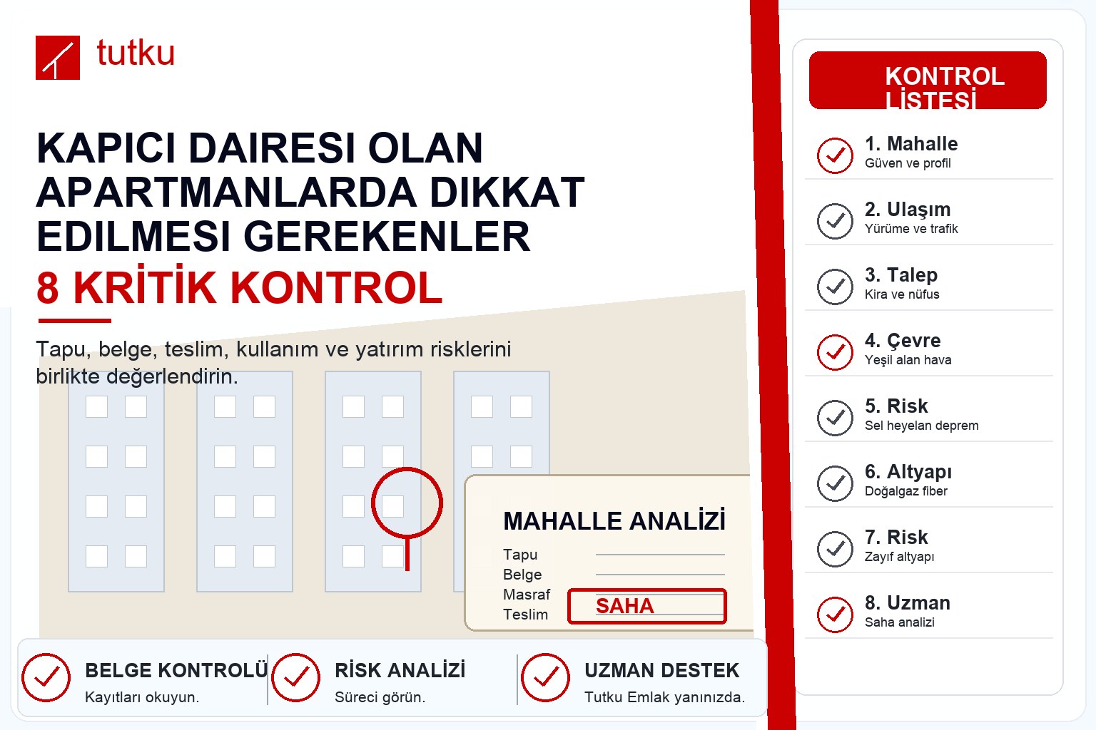 Kapıcı dairesi olan apartmanlarda dikkat edilmesi gerekenler
