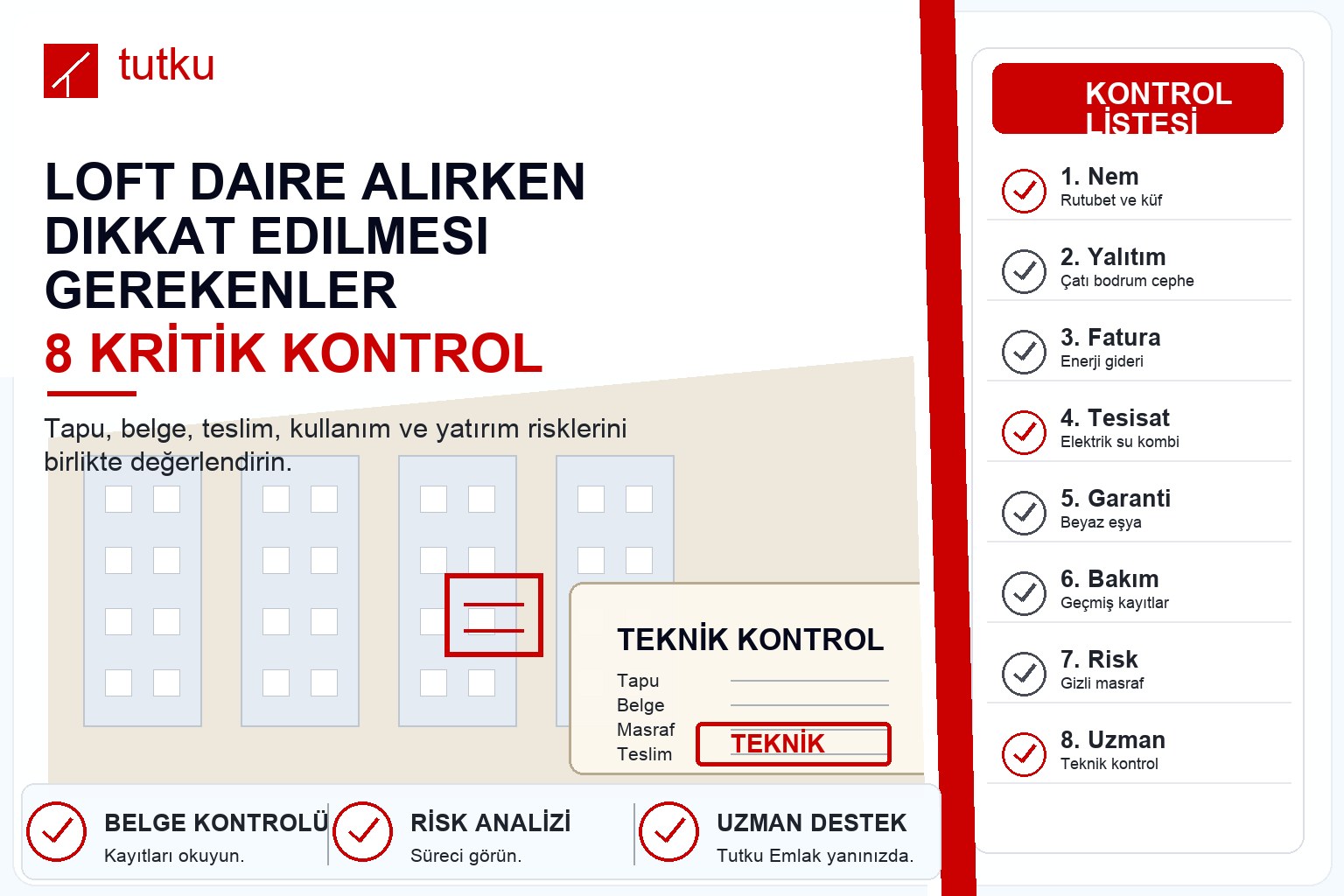 Loft daire alırken dikkat edilmesi gerekenler