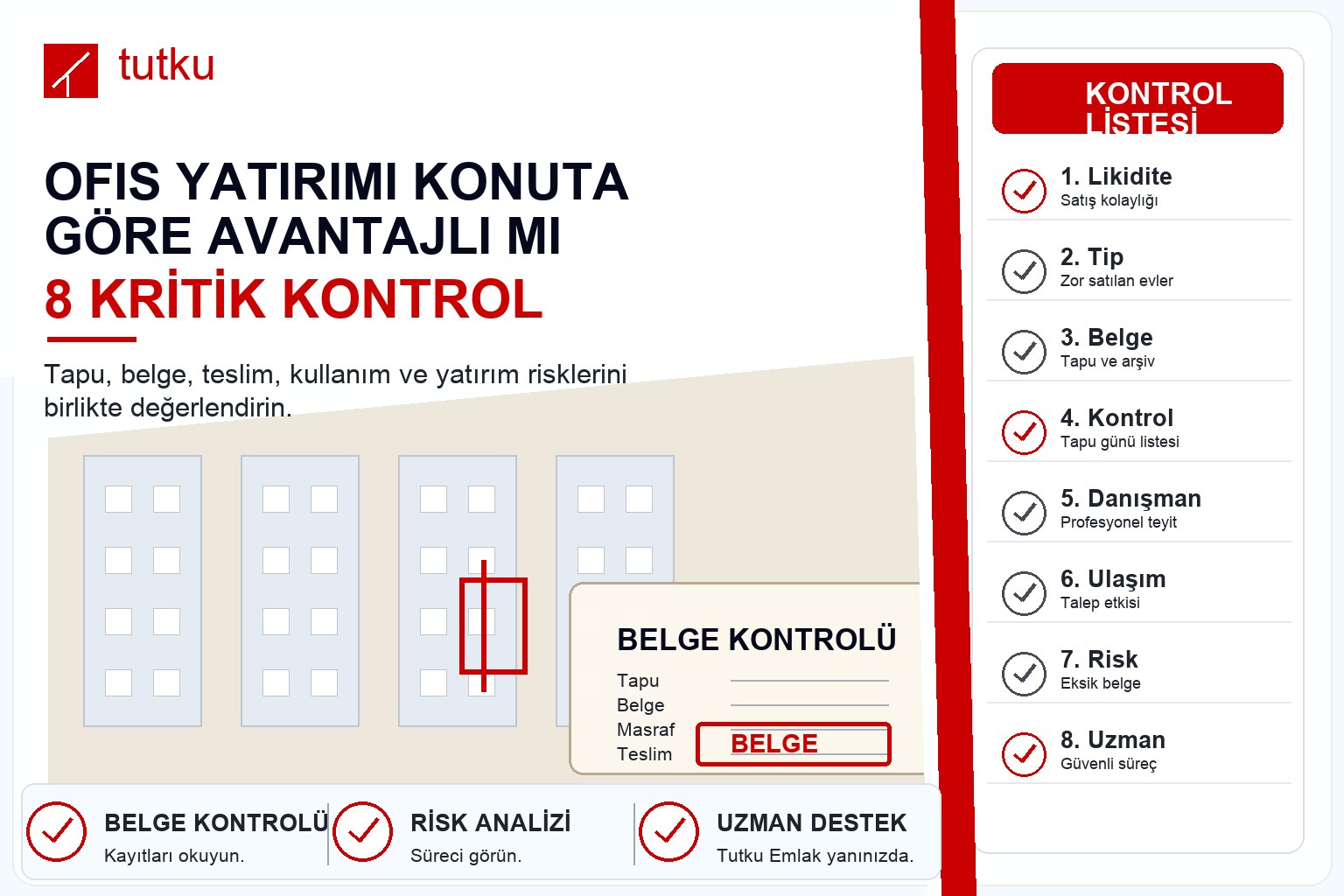 Ofis yatırımı konuta göre avantajlı mı?