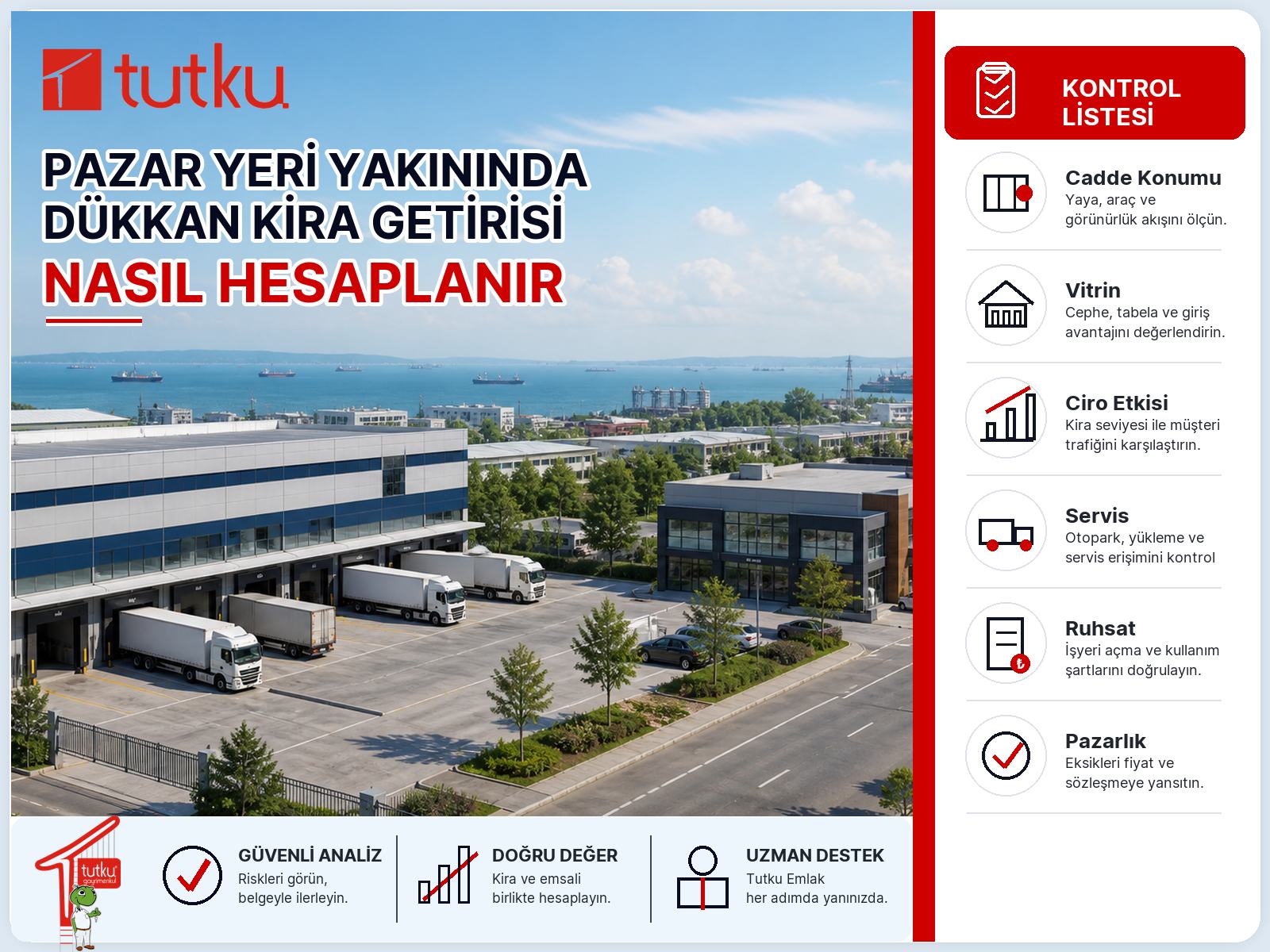 Pazar yeri yakınında dükkan kira getirisi nasıl hesaplanır?