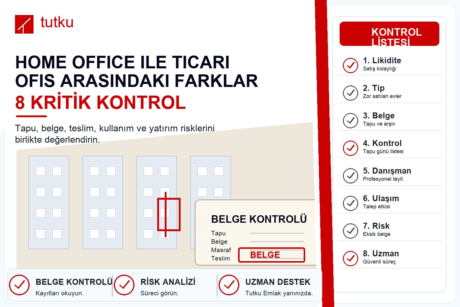 Home office ile ticari ofis arasındaki farklar