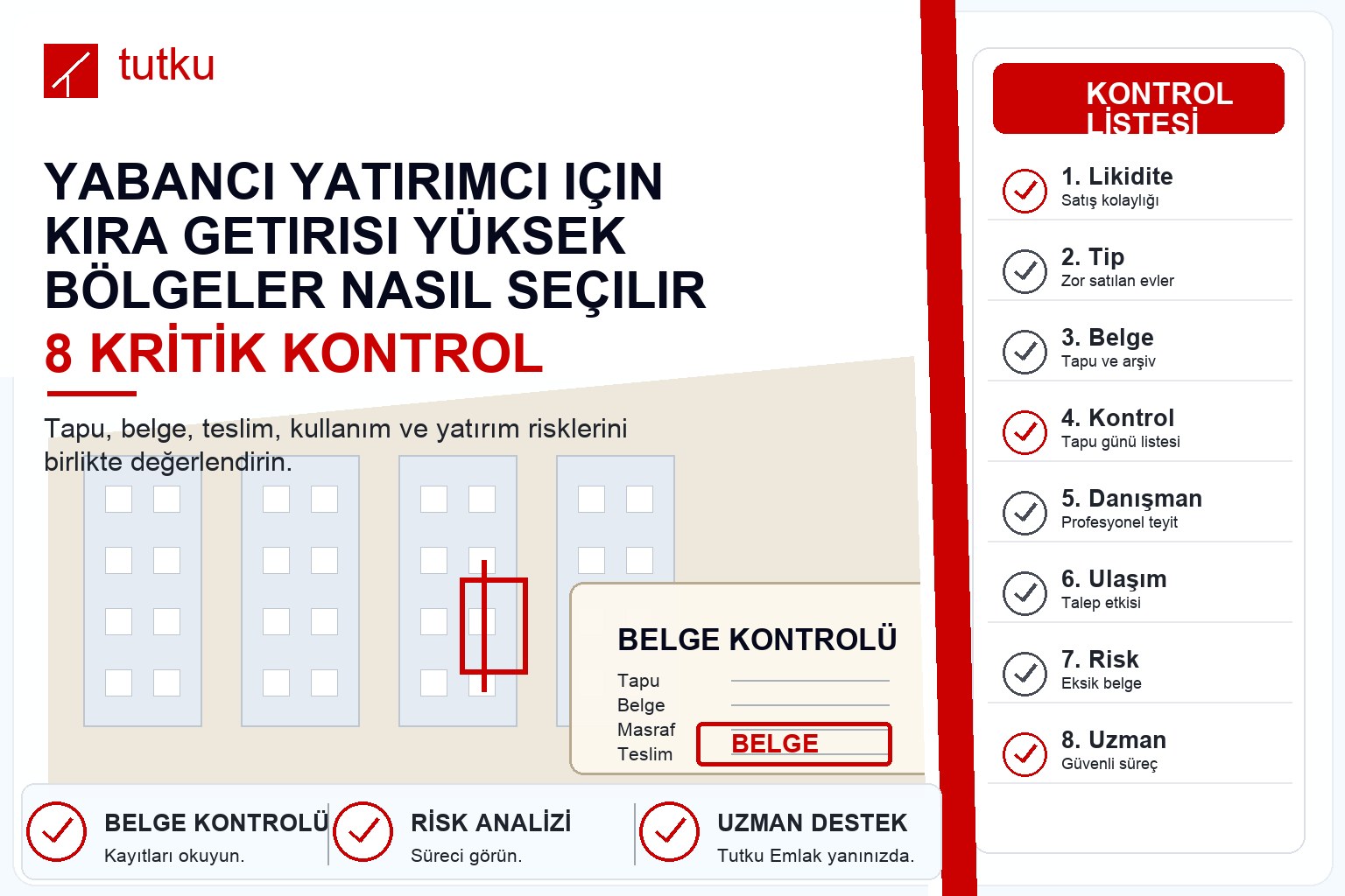 Yabancı yatırımcı için kira getirisi yüksek bölgeler nasıl seçilir?