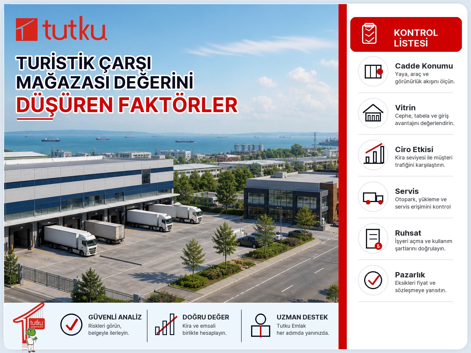 Turistik çarşı mağazası değerini düşüren faktörler