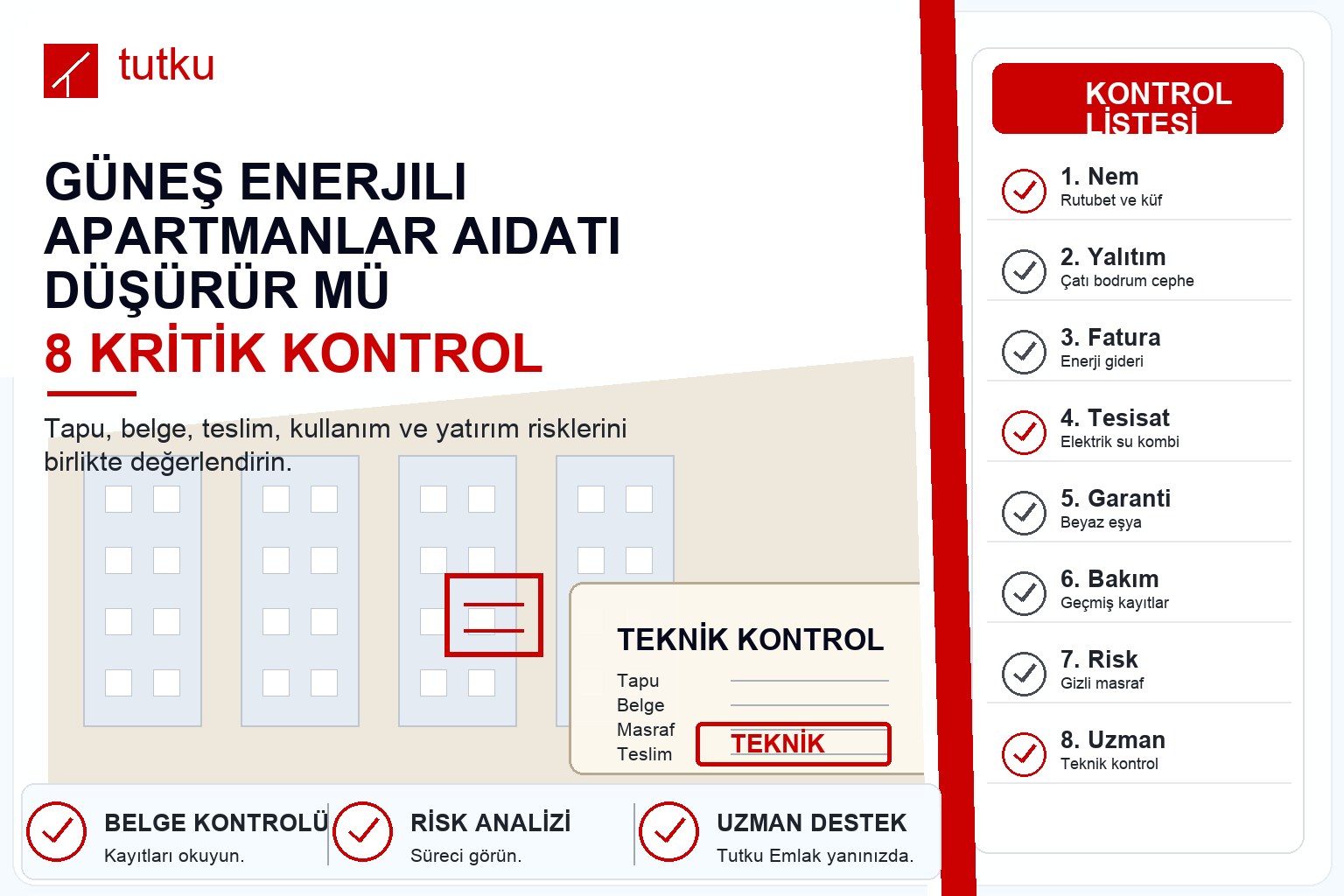 Güneş enerjili apartmanlar aidatı düşürür mü?