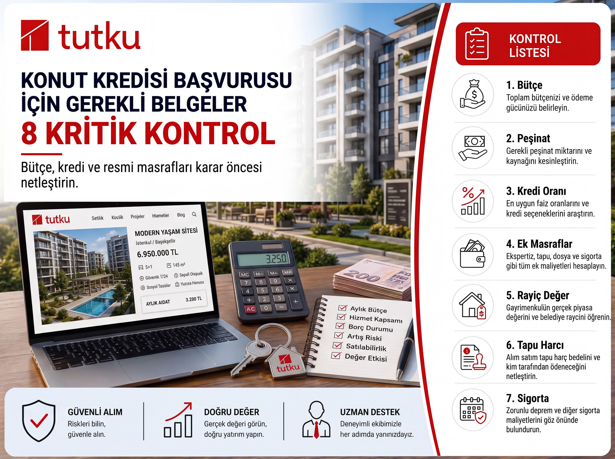 Konut Kredisi Başvurusu İçin Gerekli Belgeler