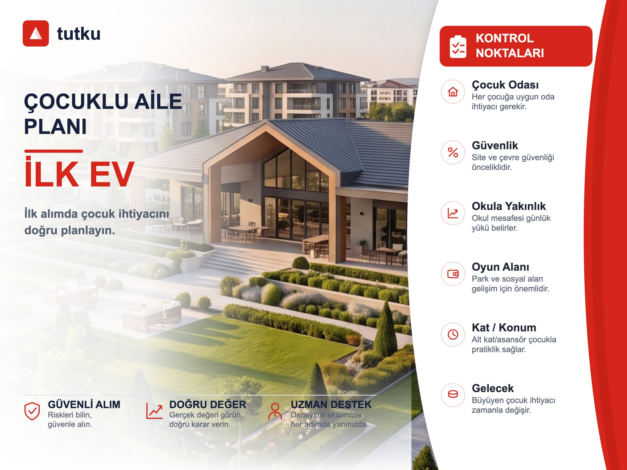 Çocuklu Aile Planı İlk Kez Ev Alacaklar İçin Neden Önemlidir?