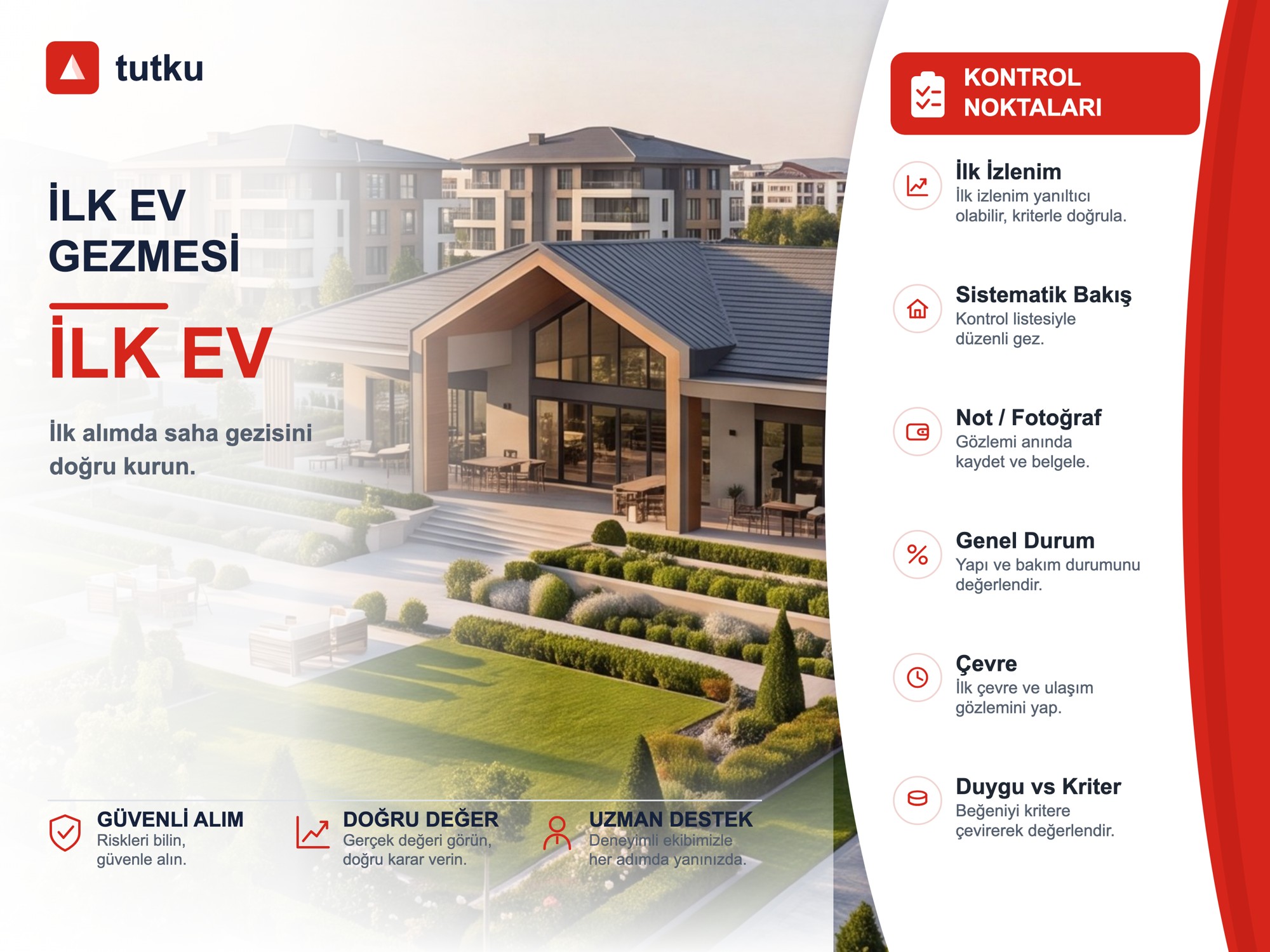 İlk Ev Gezmesi İlk Kez Ev Alacaklar İçin Neden Önemlidir?
