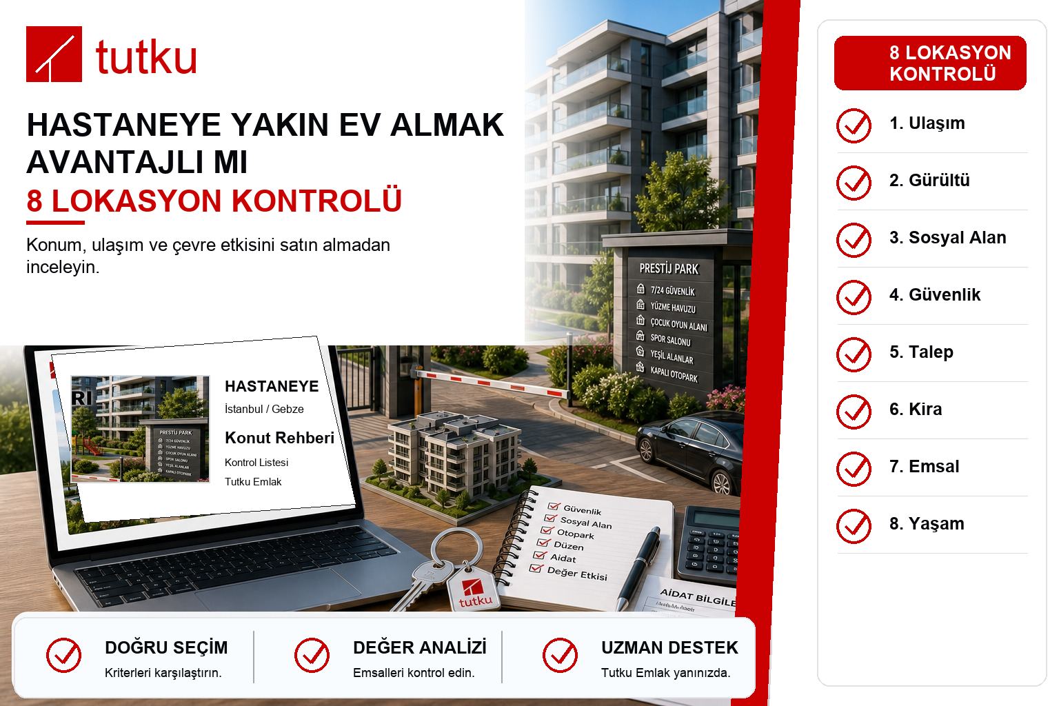 Hastaneye yakın ev almak avantajlı mı?
