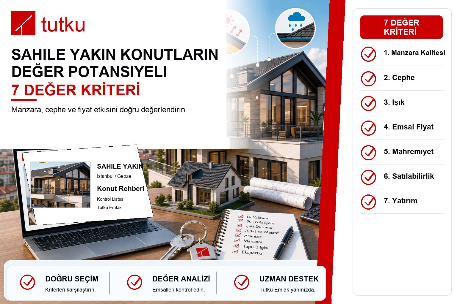 Sahile yakın konutların değer potansiyeli