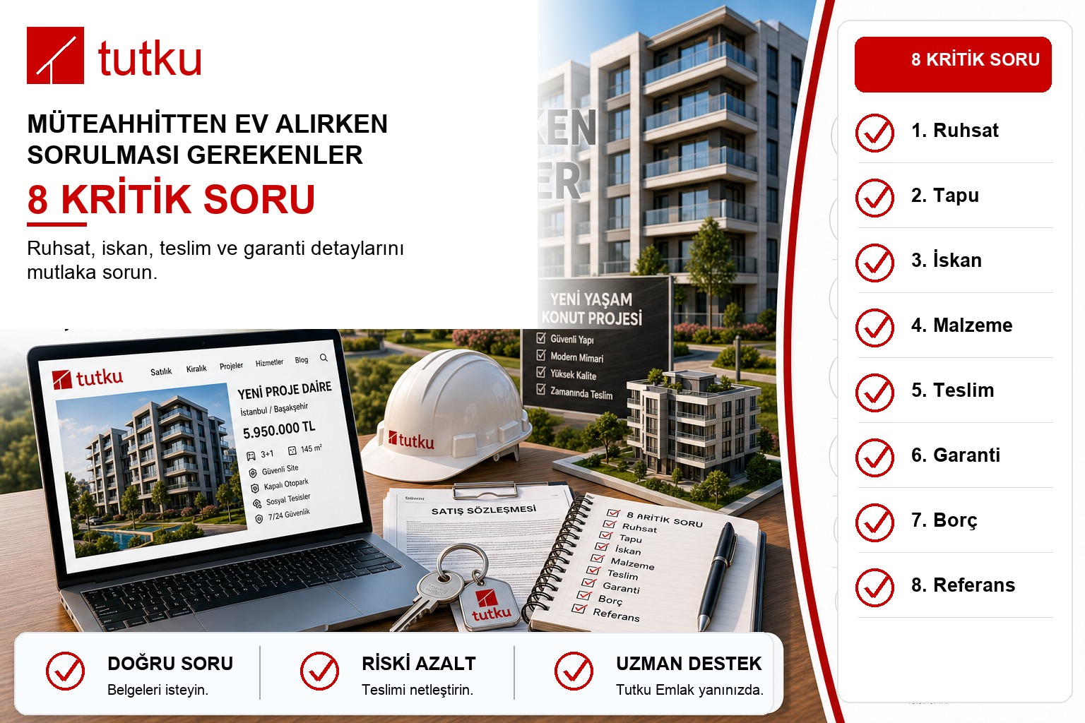 Müteahhitten Ev Alırken Sorulması Gereken Sorular