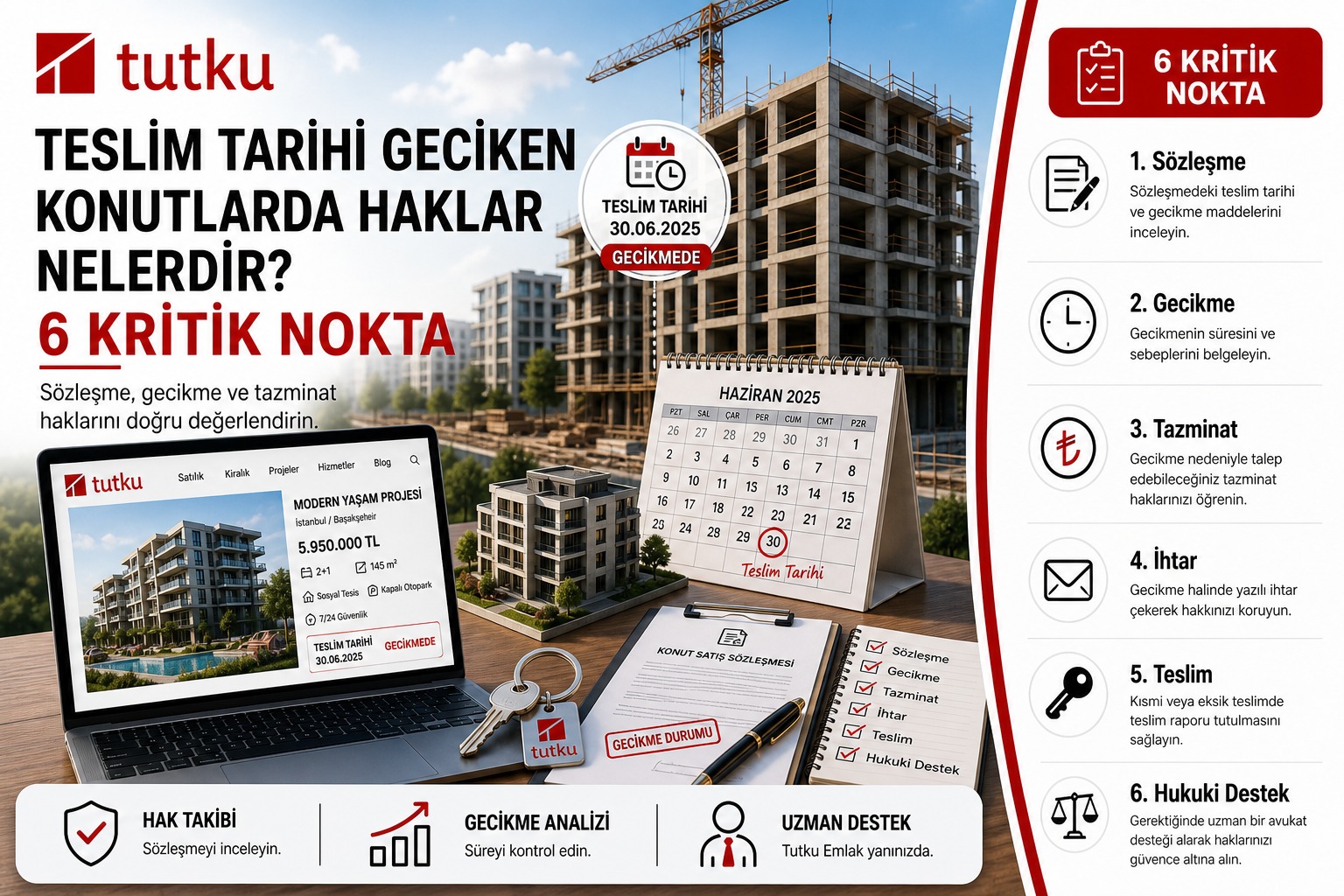 Teslim Tarihi Geciken Konutlarda Haklar Nelerdir?