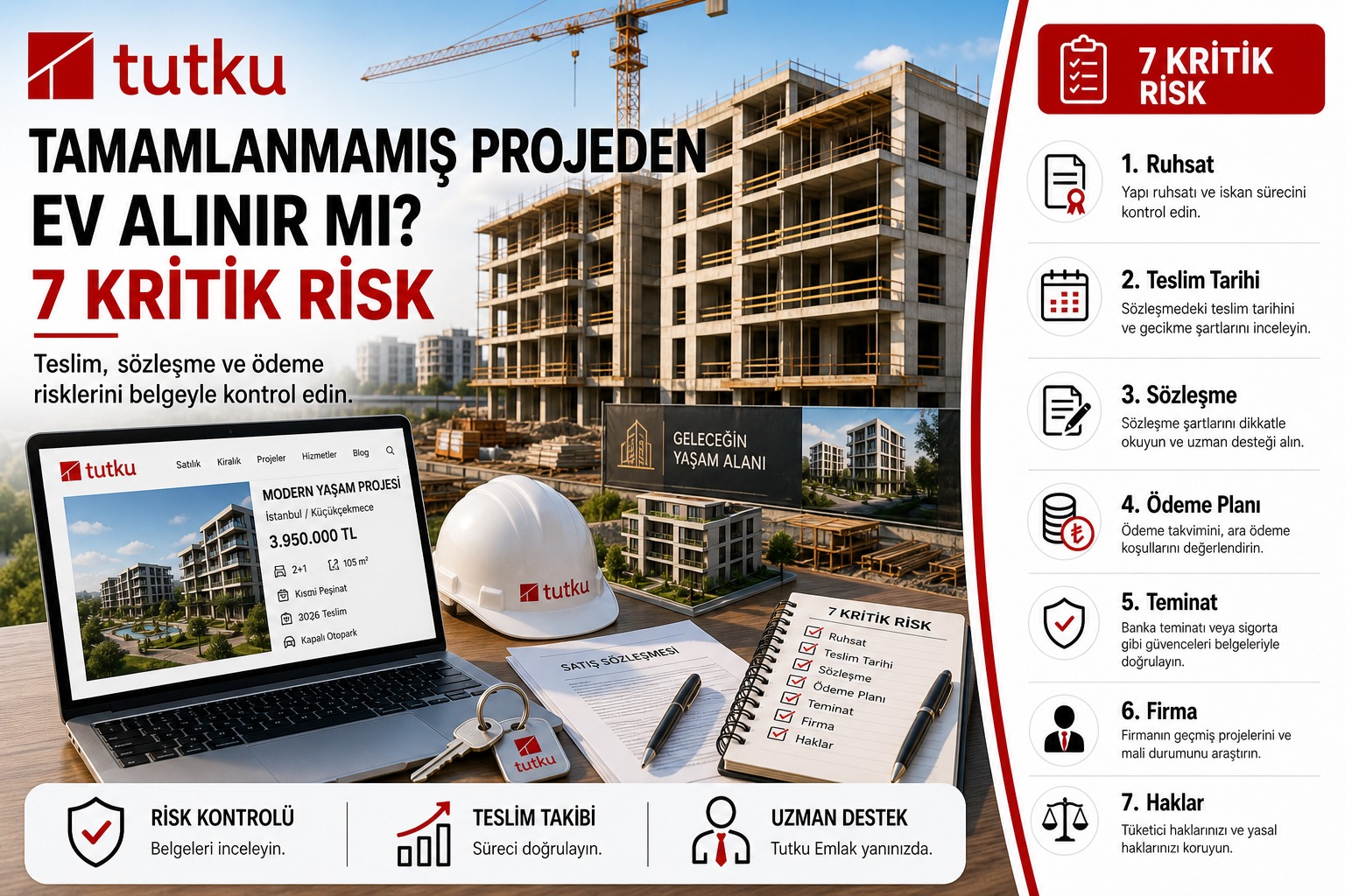 Tamamlanmamış Projeden Ev Alınır mı?