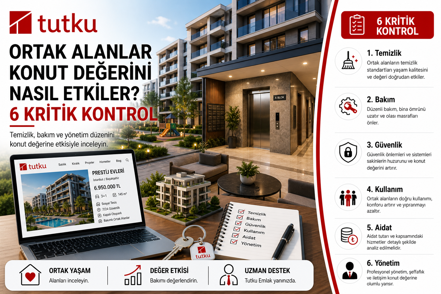 Ortak Alanların Durumu Konut Değerini Nasıl Etkiler?